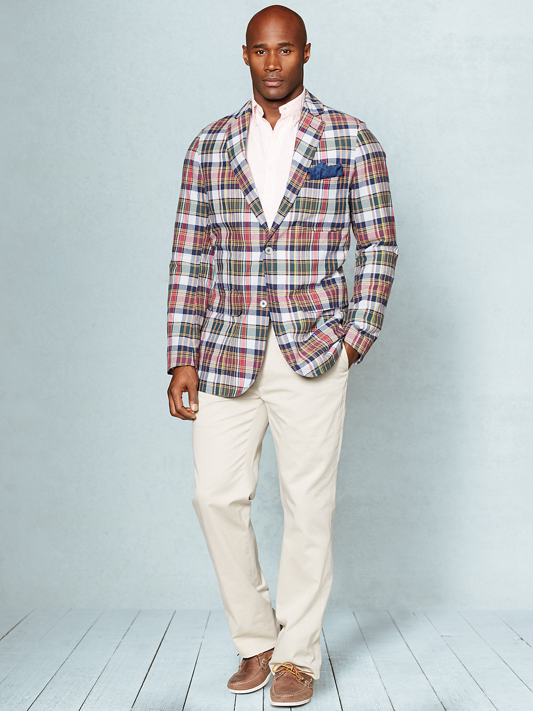 Polo ralph lauren Madras Grafton Sport Coat for Men | Lyst