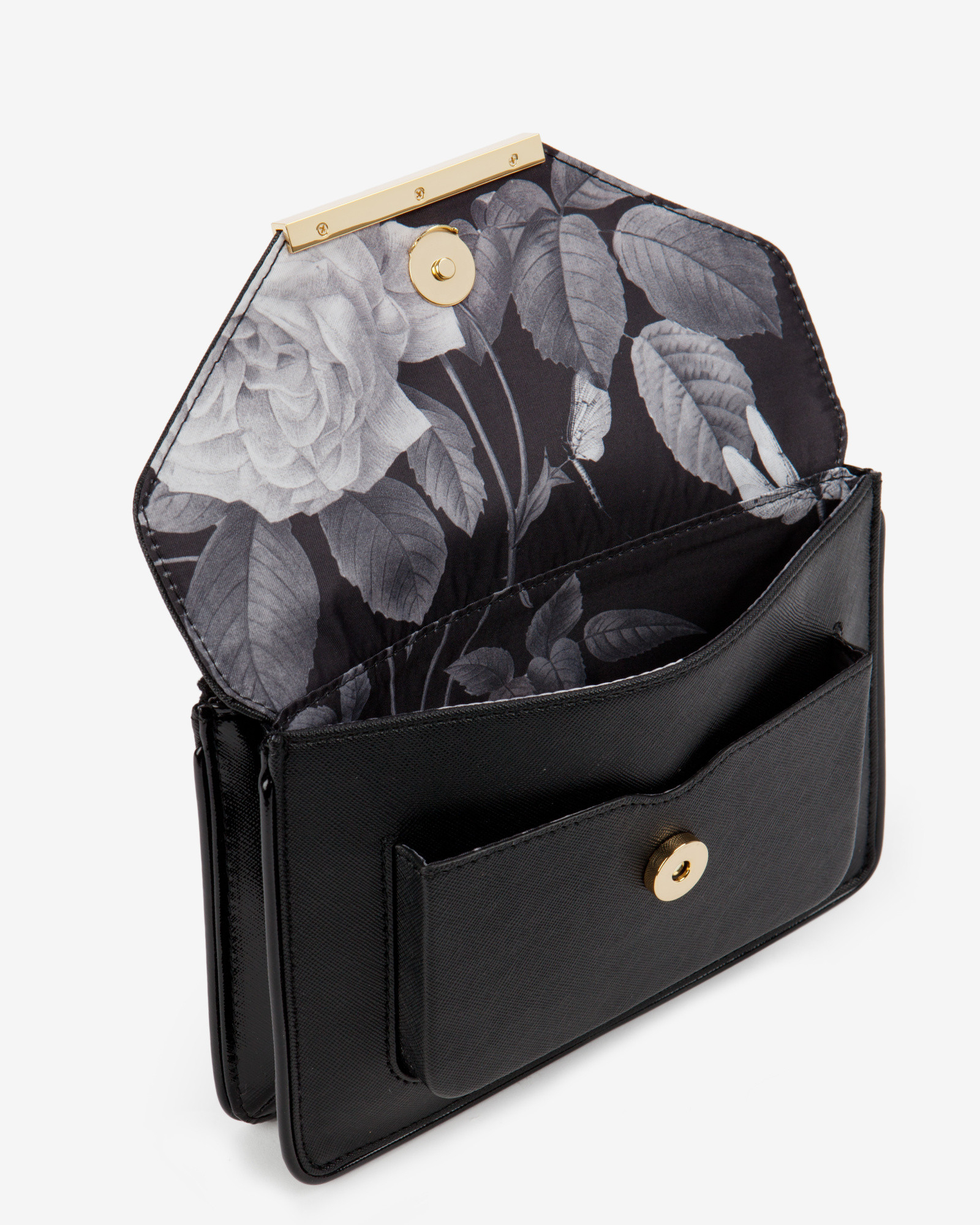 Ted Baker Purse Black Patent