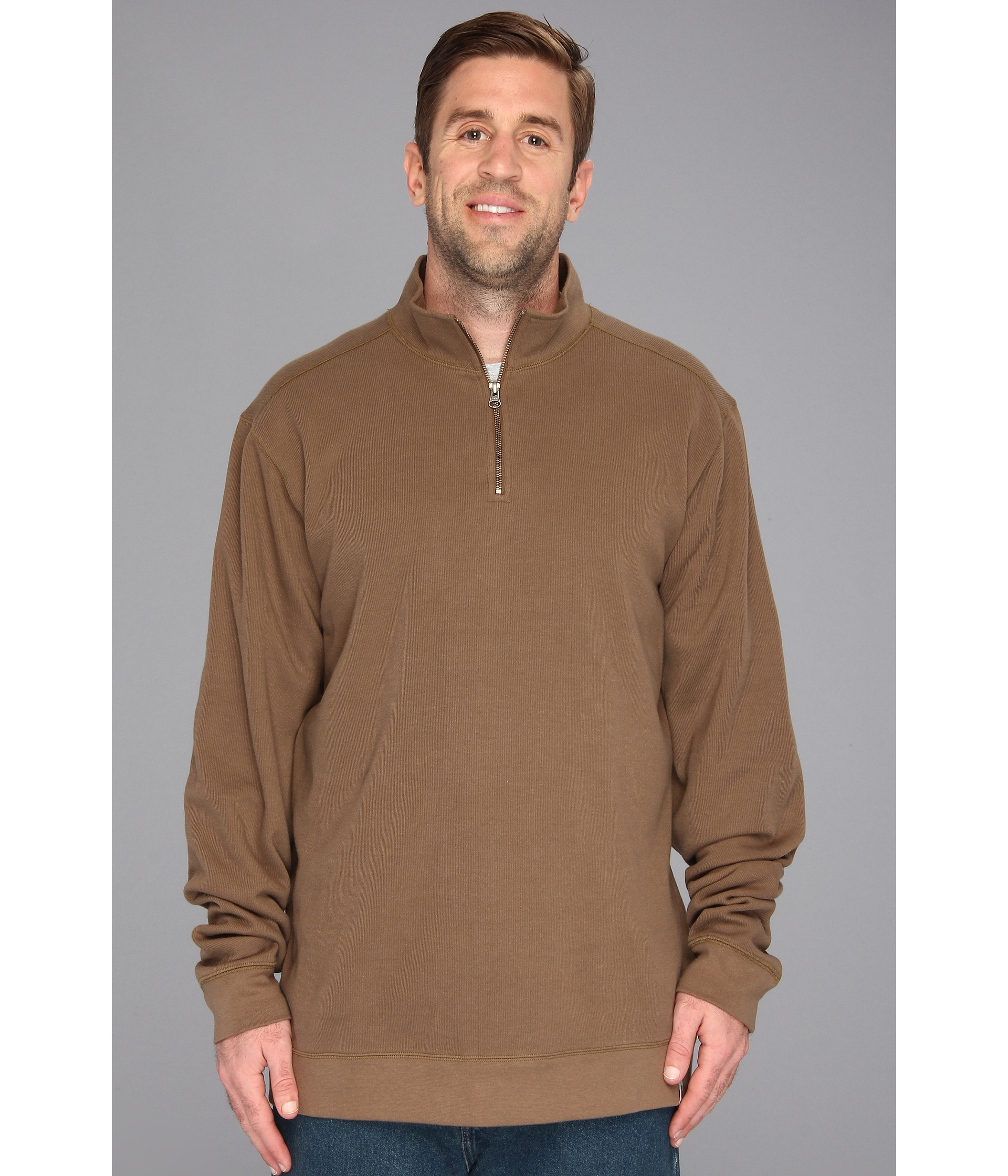 Carhartt Sweater Knit Crew Neck Tall in Brown for Men (Canyon Brown) | Lyst