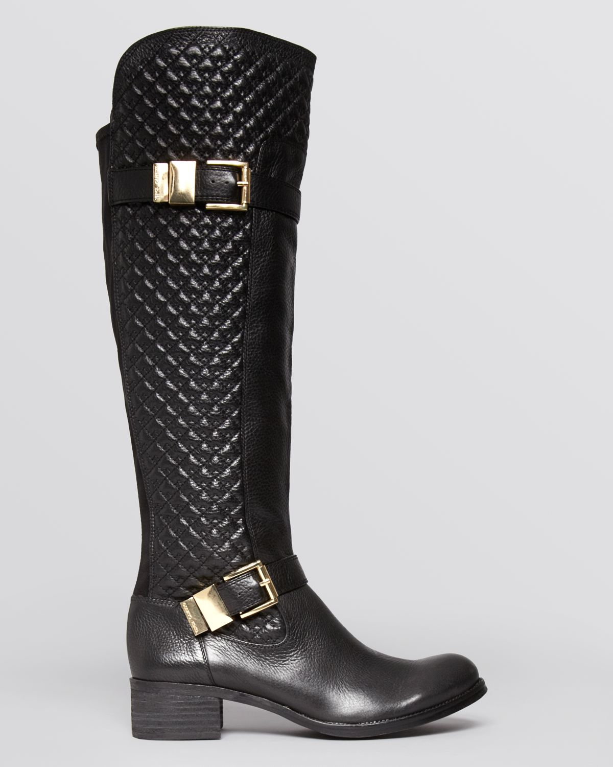 Lyst - Vince Camuto Boots - Faris Quilted Tall in Black