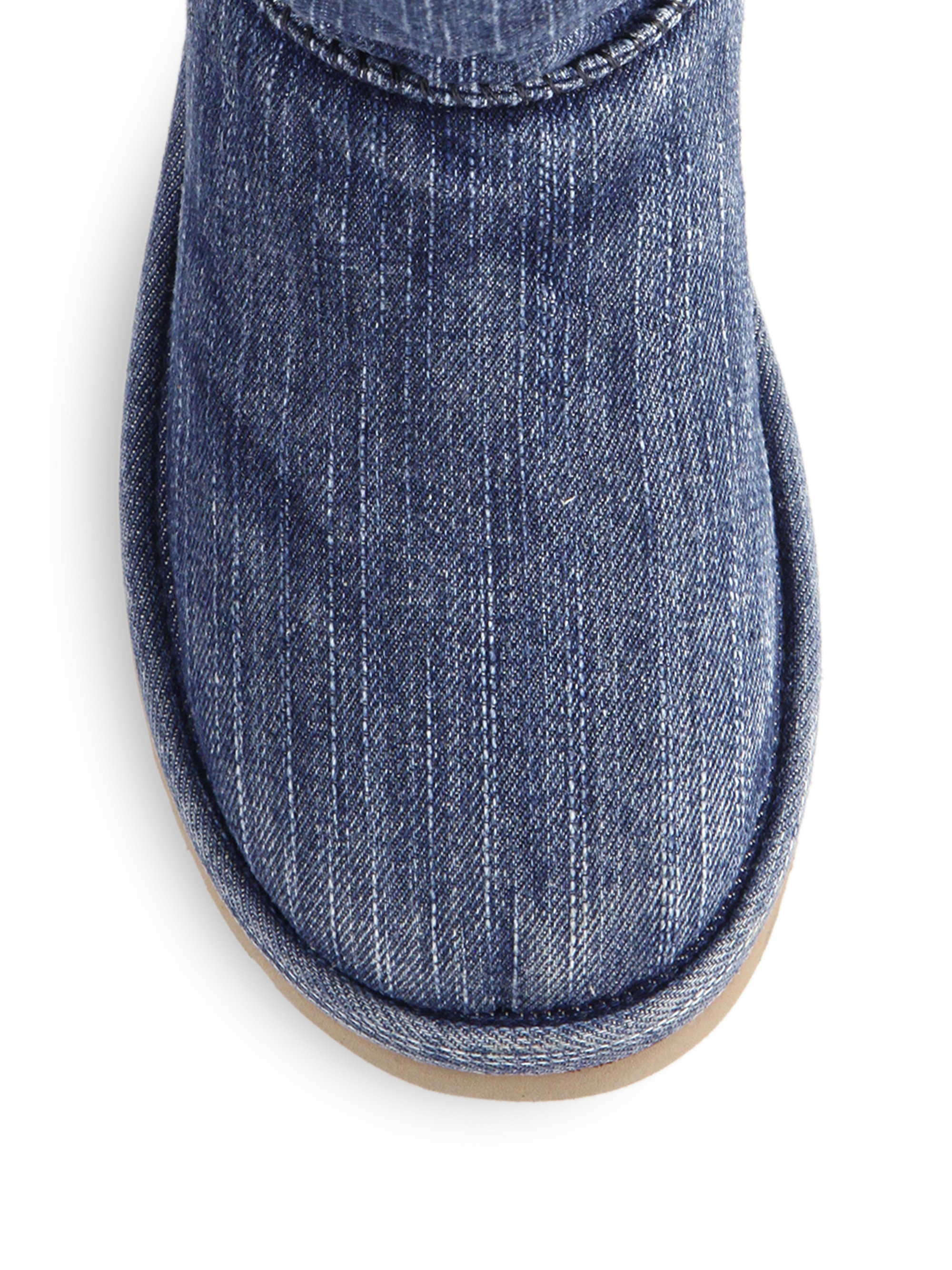 denim ugg slippers