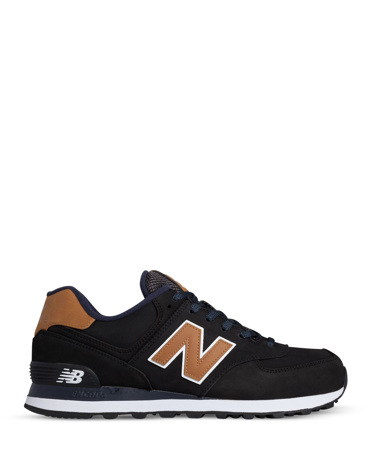 Lyst - New Balance Lux Collection 574 Sneakers in Black