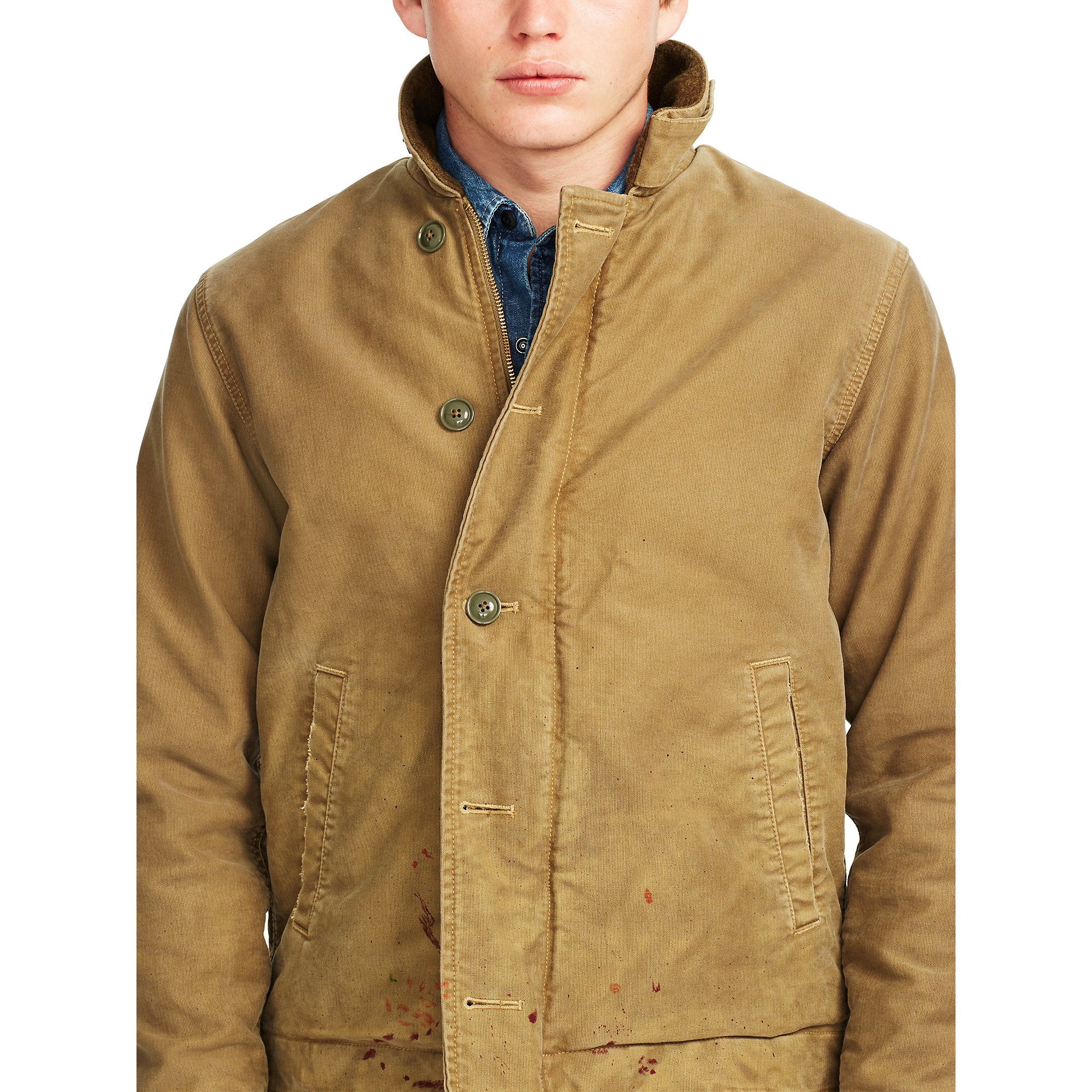 Lyst Denim & Supply Ralph Lauren Corduroy Jacket in Natural for Men