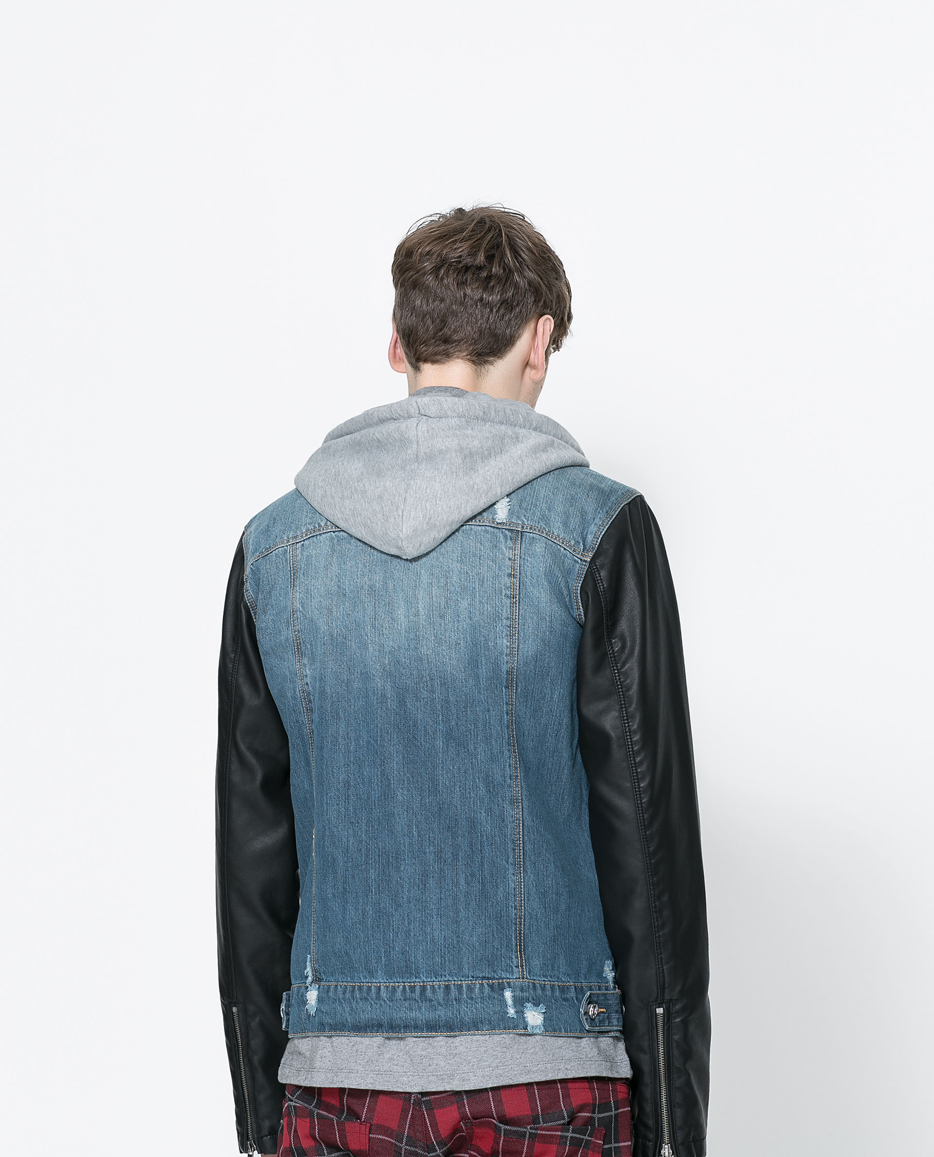 zara blue jacket mens