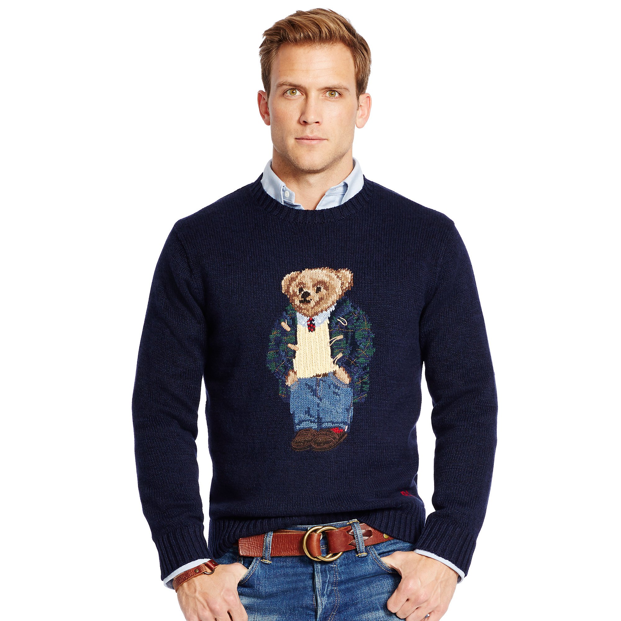 polo bear blue