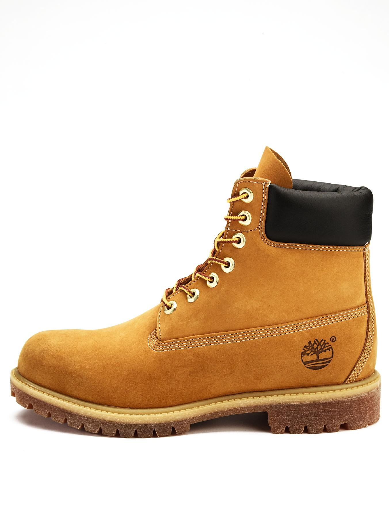 Timberland Mens 6 Inch Premium Boots in Beige for Men (wheat) | Lyst