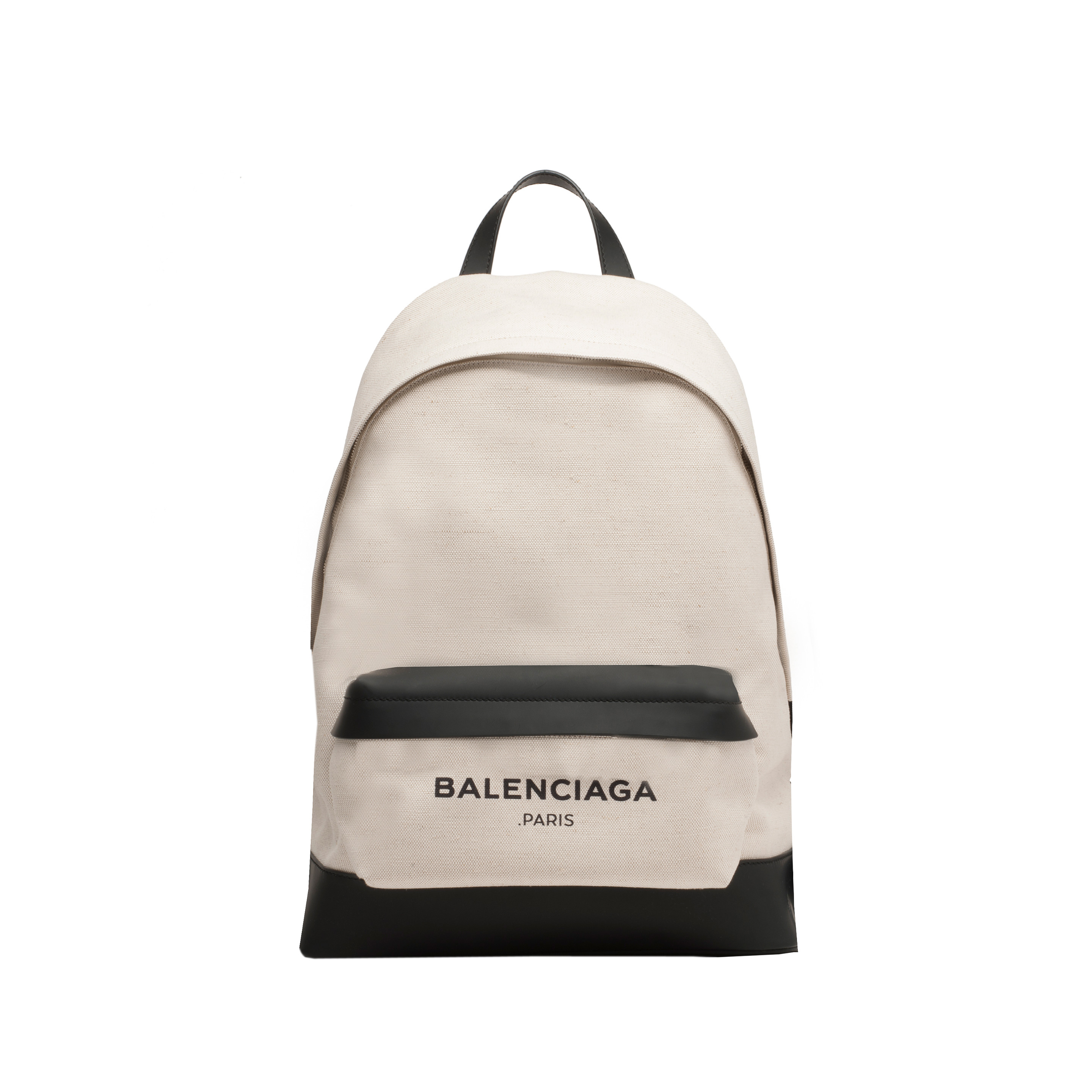 Balenciaga Navy Backpack in Natural for Men | Lyst