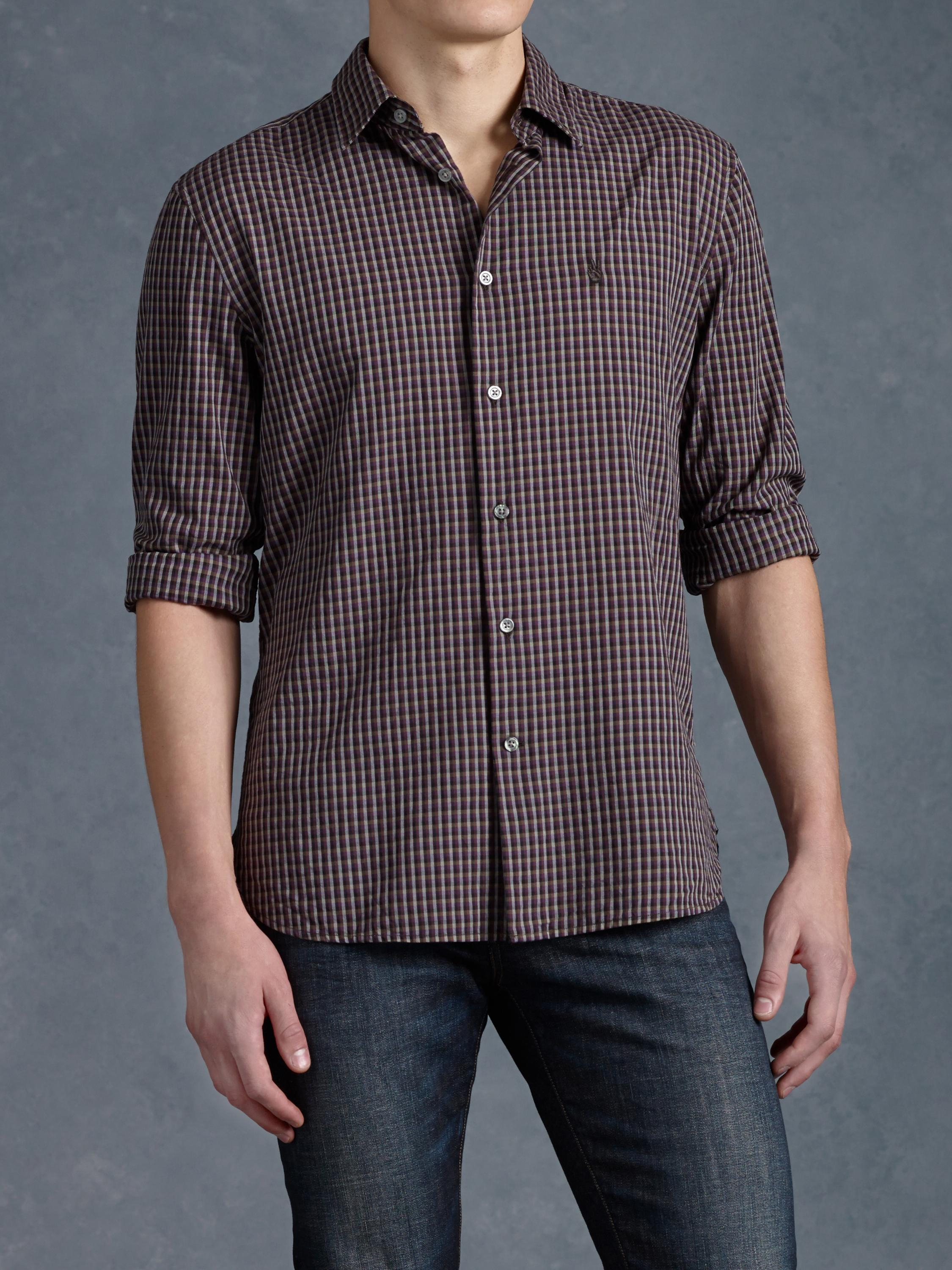 john varvatos mens shirts