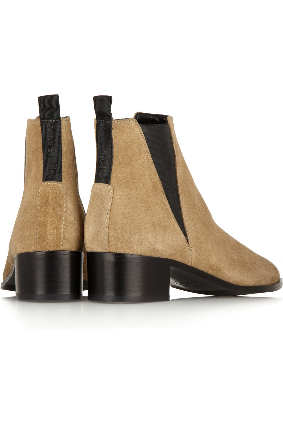 Lyst Acne Studios Jensen Suede Ankle Boots in Brown
