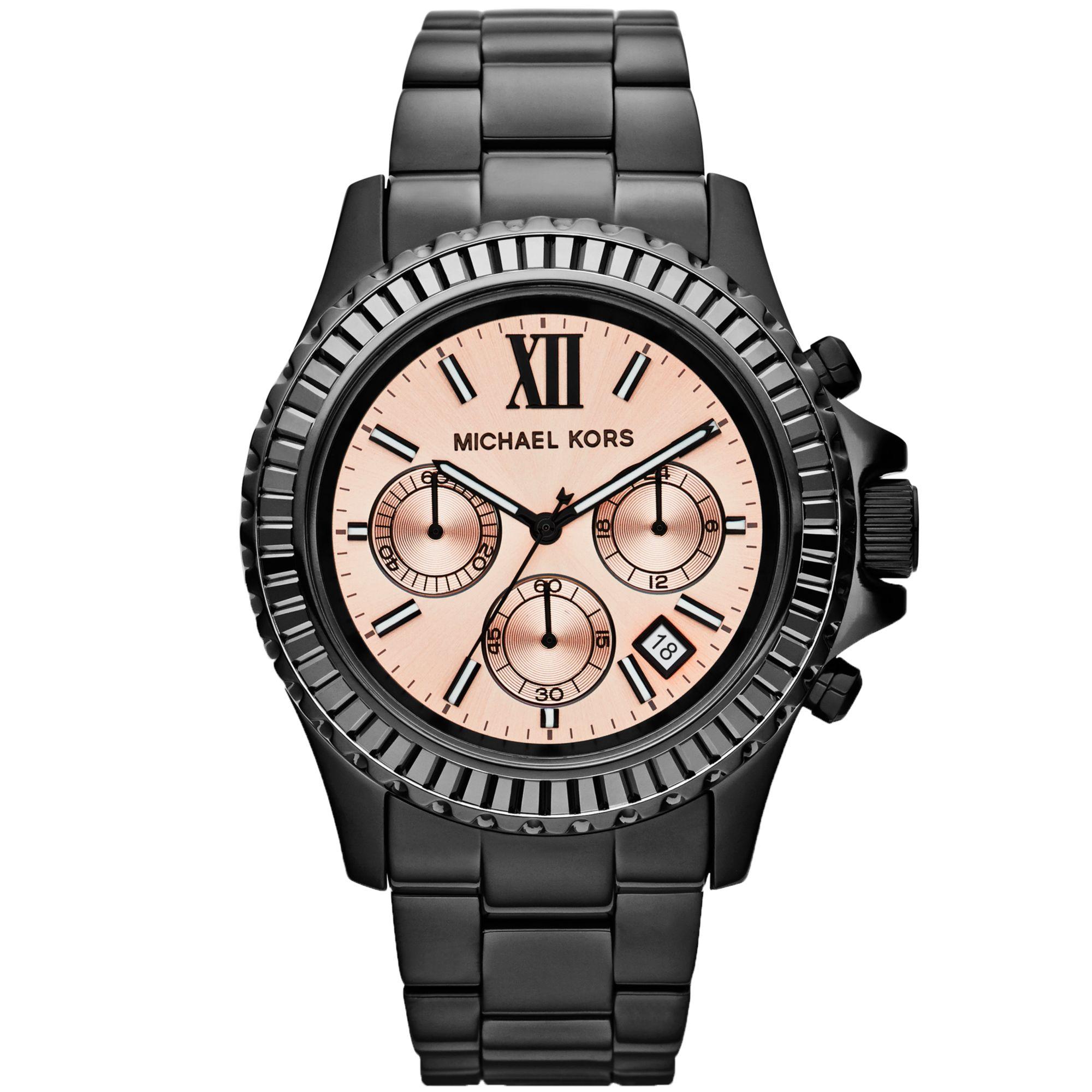 michael kors black womens watch