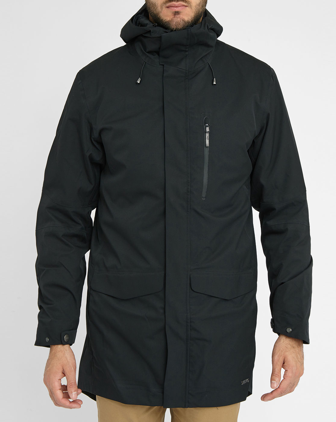Swims Zurich WaterResistant Parka Jacket in Black for Men Lyst