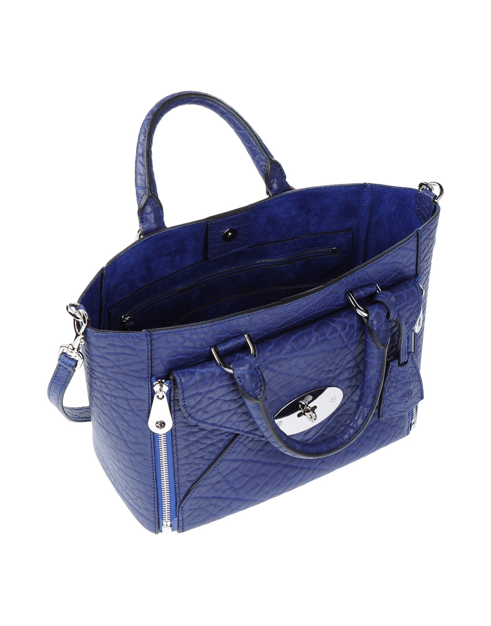 navy blue mulberry handbag