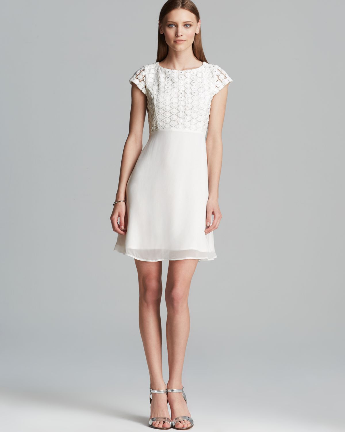 fcuk white dress