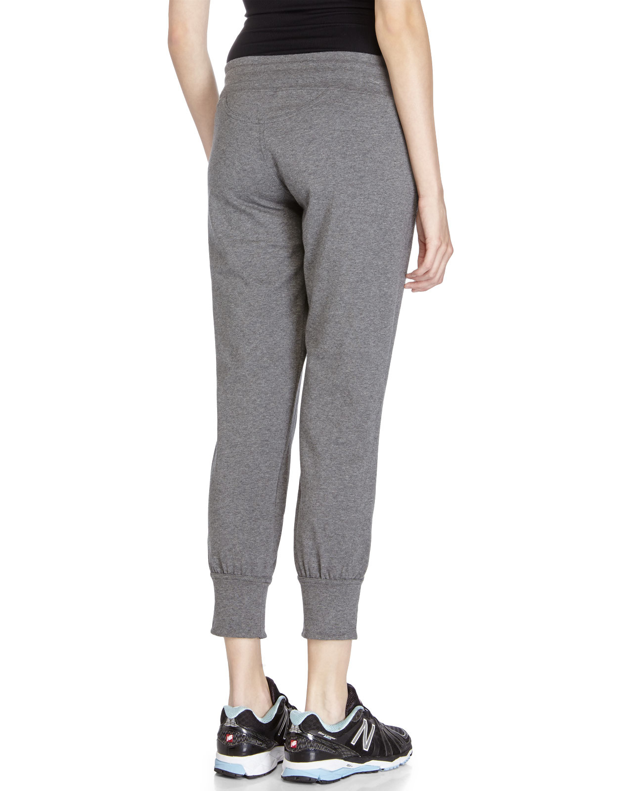 Adidas Grey Boyfriend Sweatpants in Gray (Grey) | Lyst