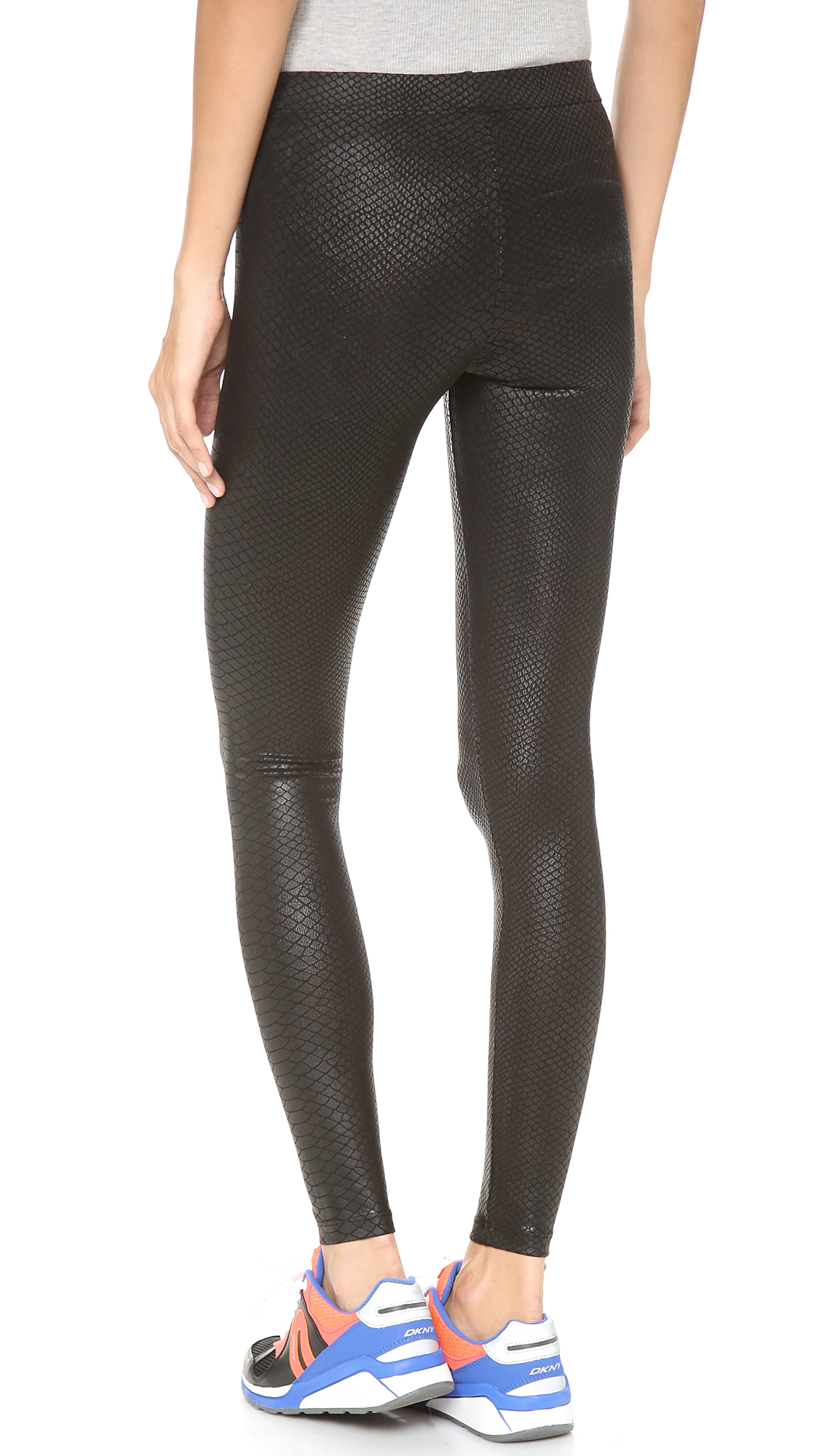 Yours Sincerely Coated Leggings