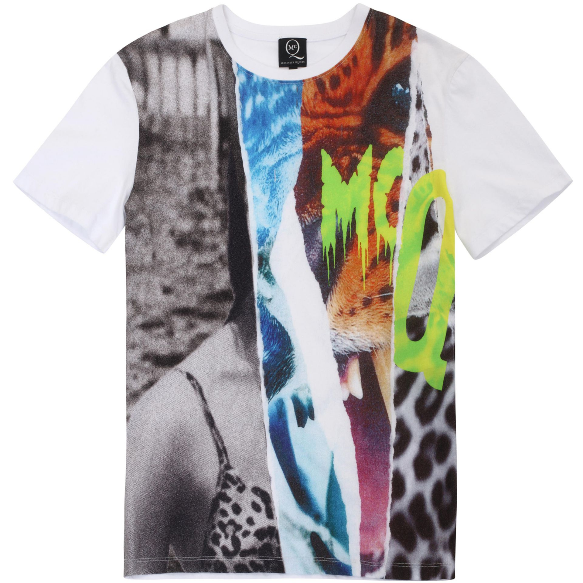 mcq t shirt white