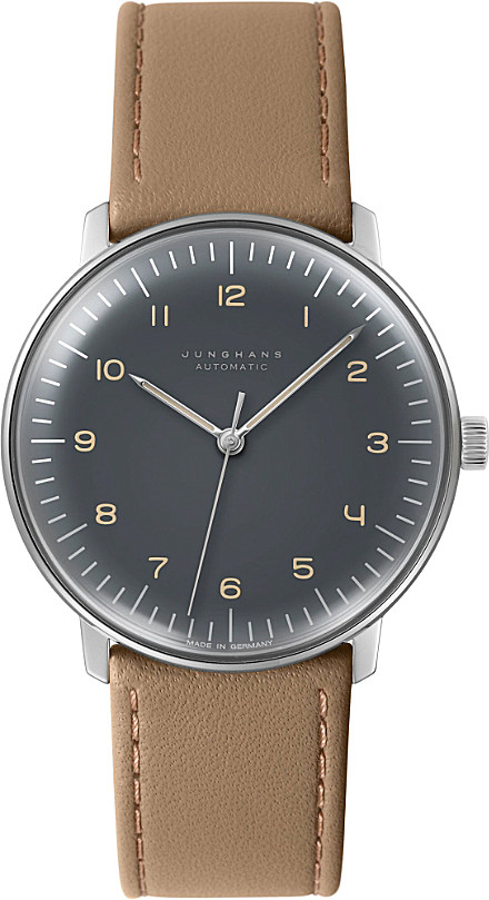 junghans stainless steel back shockproof
