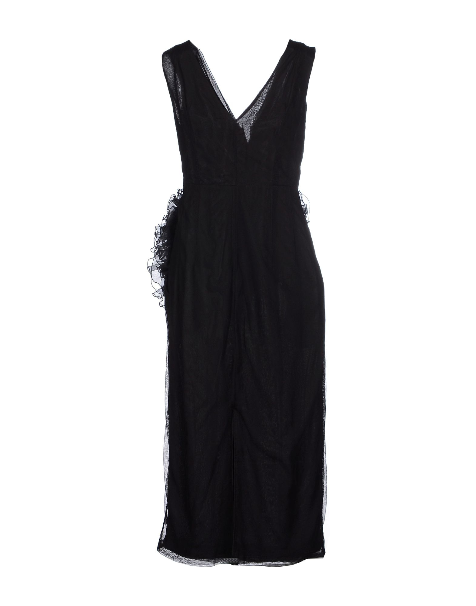 Lyst - Dries van noten 3/4 Length Dress in Black