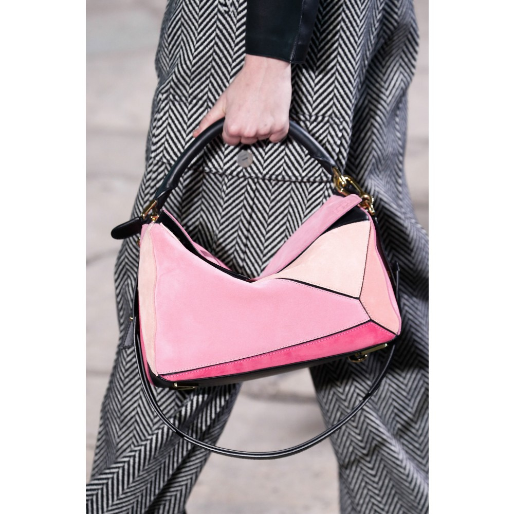 puzzle bag pink