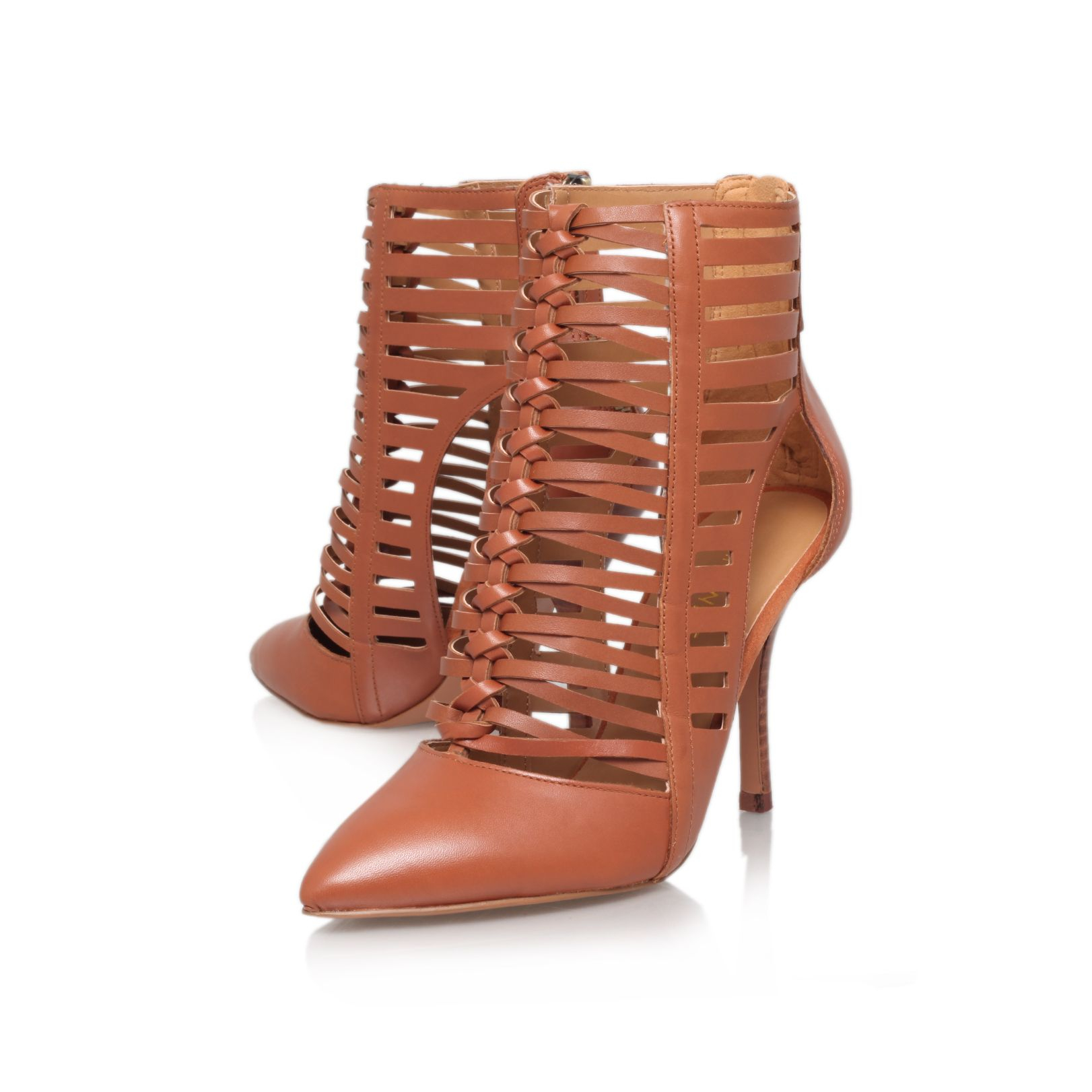 Nine west Bessy High Heel Court Shoes in Brown Lyst