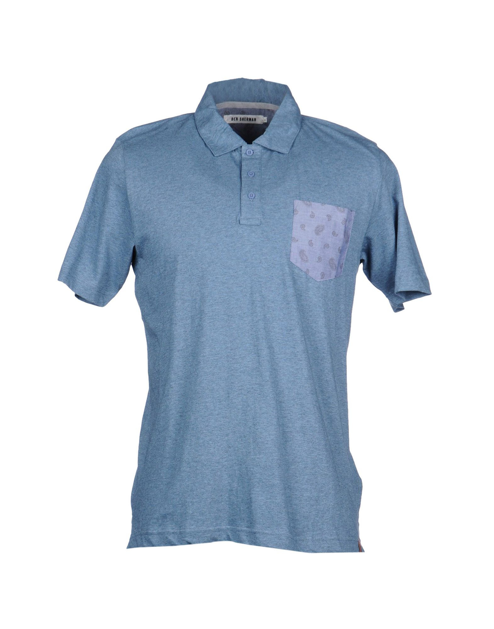 Ben Sherman Polo Shirt in Blue for Men (Pastel blue) | Lyst