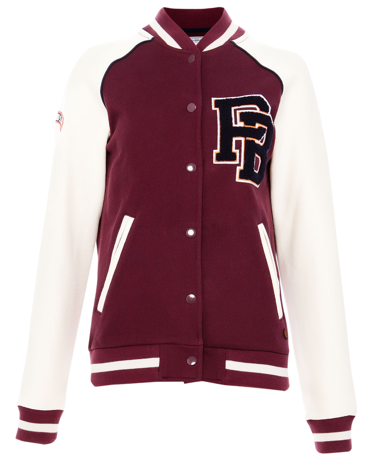 maroon baseball pullover
