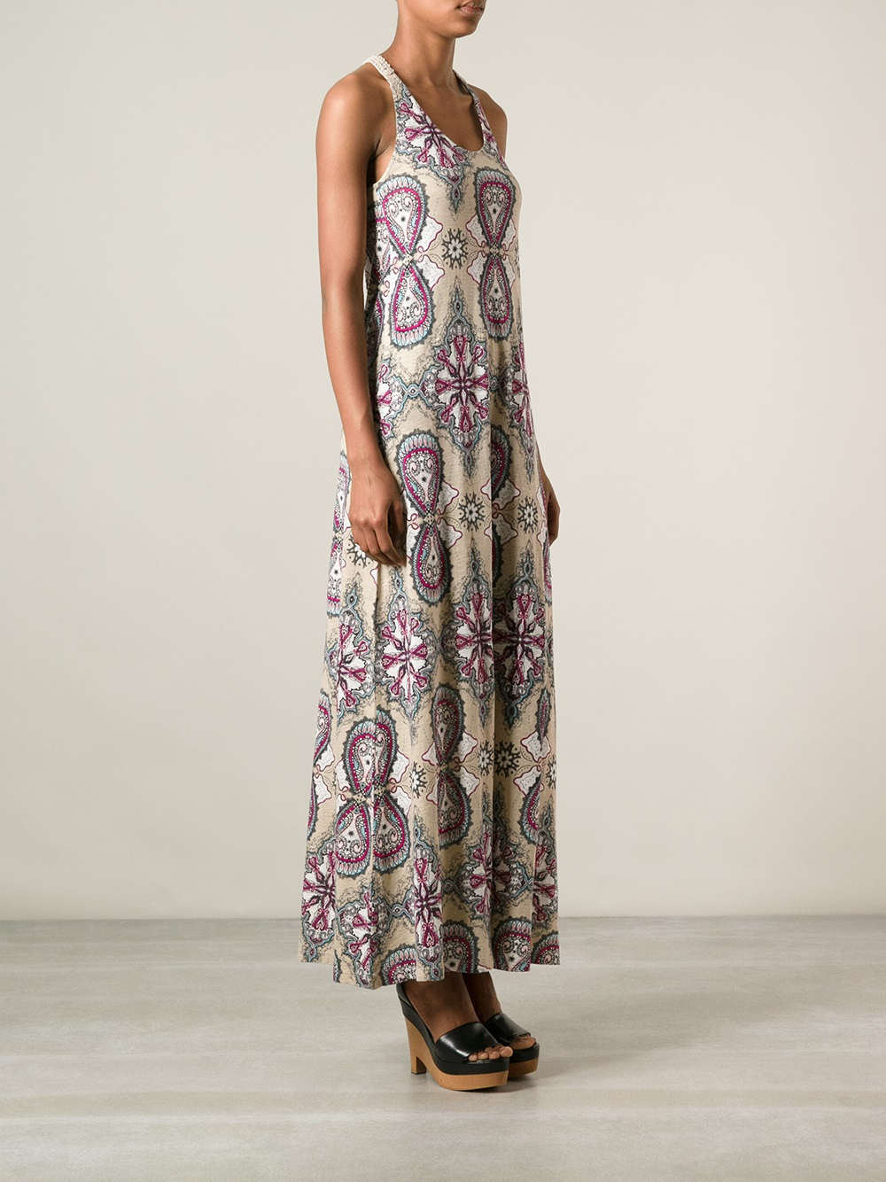 Odd Molly Missrs Printed Maxi Dress in Multicolor (multicolour) | Lyst
