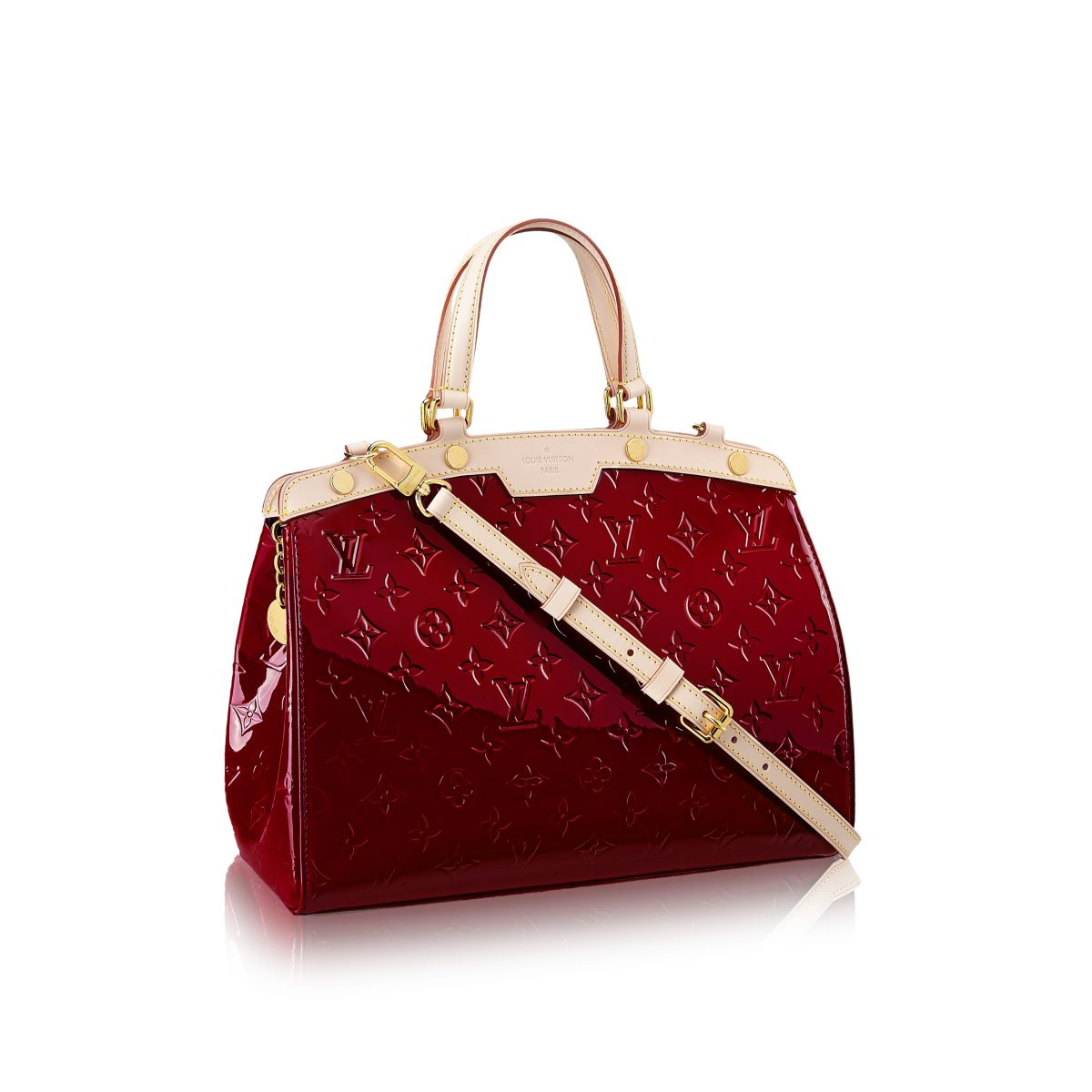Louis vuitton Brea Mm in Red (Griotte)