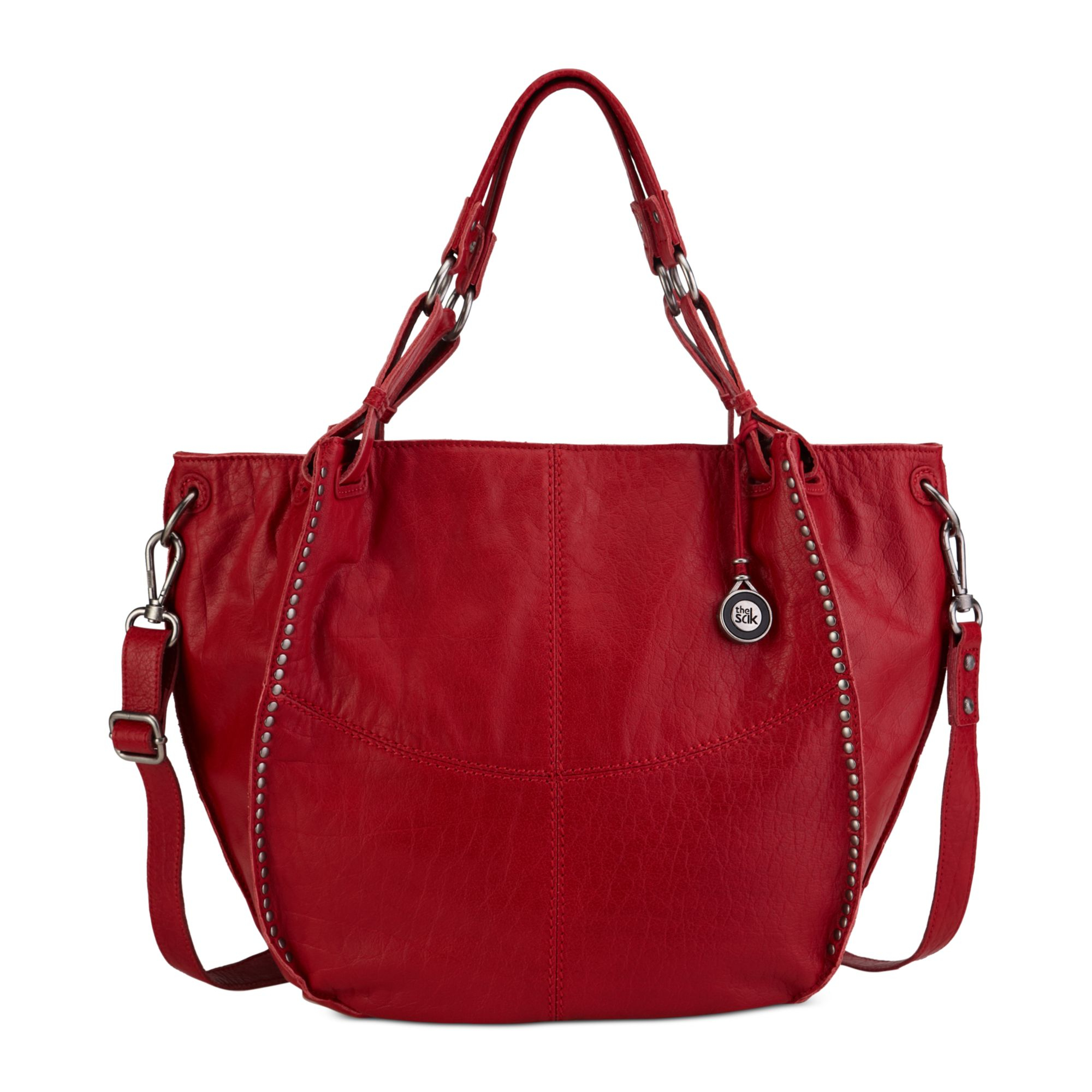 The Sak Silverlake Leather Tote in Red (CHERRY) | Lyst