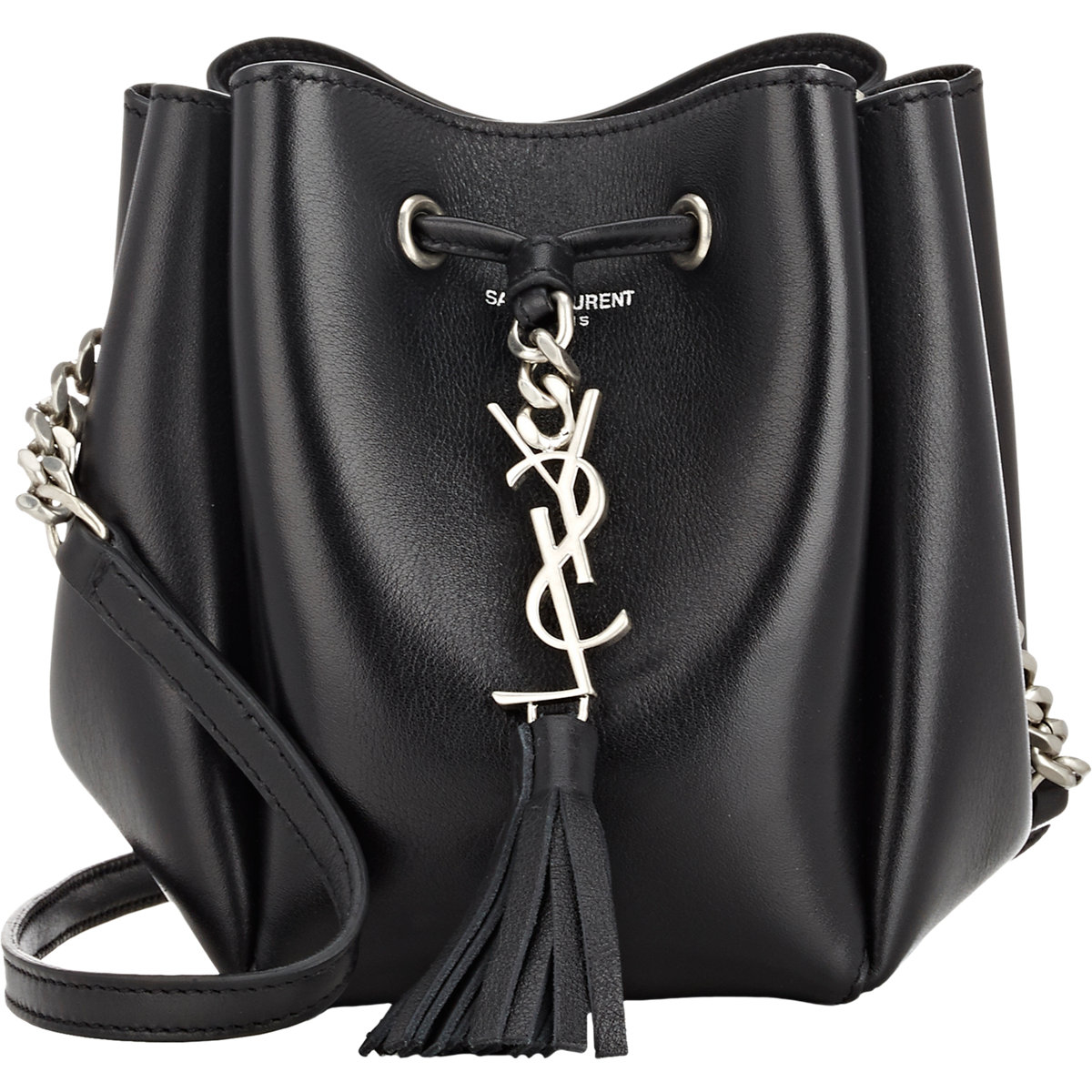 Saint Laurent Bucket Bag in Black Lyst