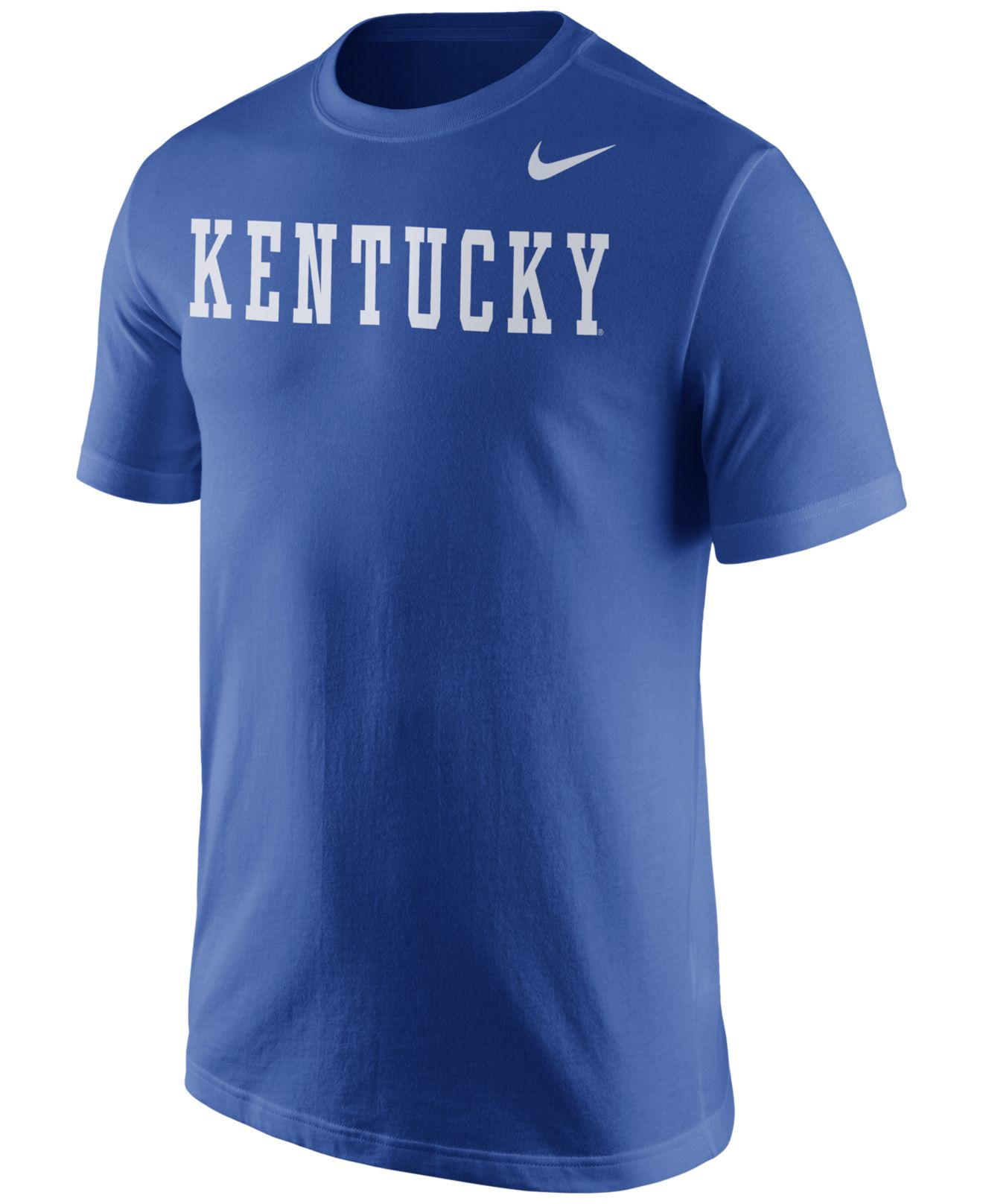 Lyst - Nike Men's Kentucky Wildcats Wordmark T-shirt in Blue for Men