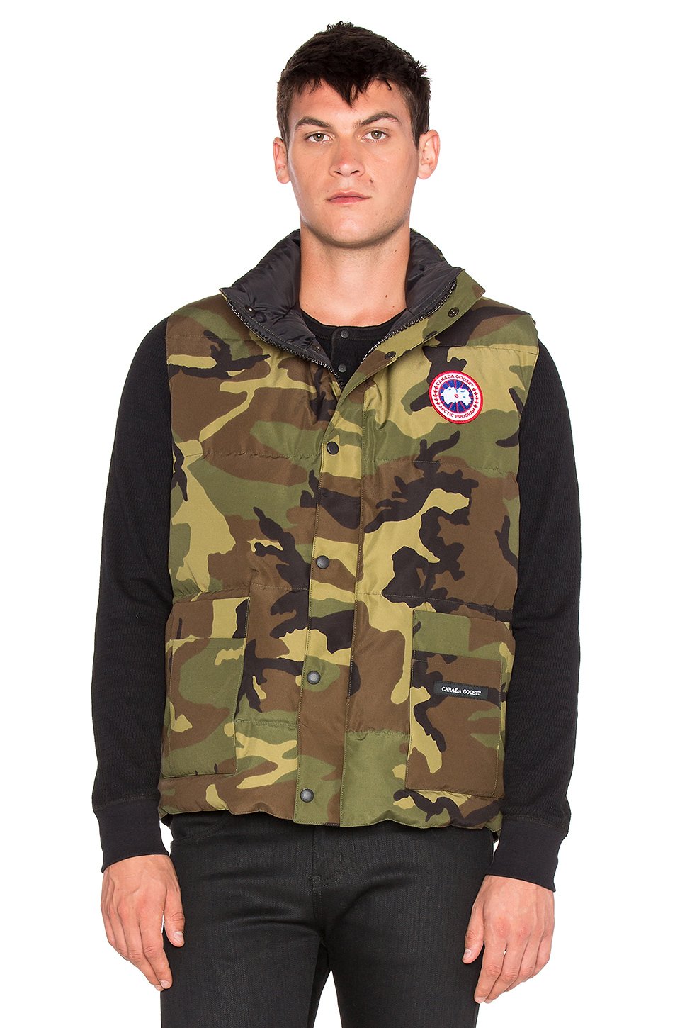 Canada Goose hats replica official - Canada goose Freestyle Vest in Green for Men (Classic Camo) | Lyst