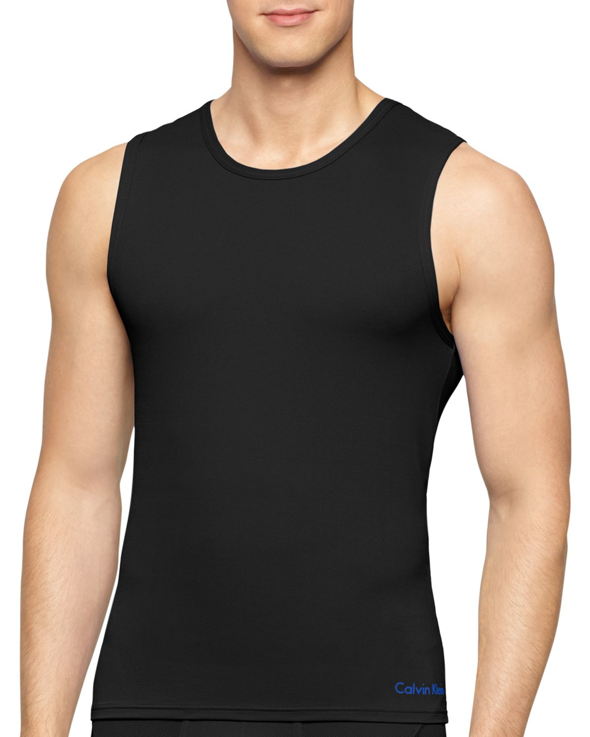 Lyst - Calvin Klein Air Fx Muscle Tank in Black