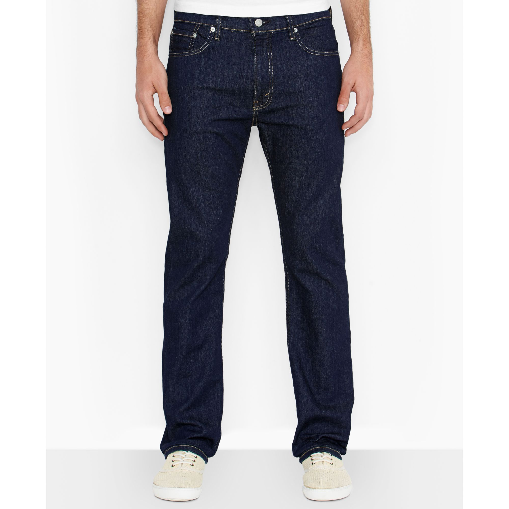 Levi's 513 Slim Straight-Fit Baston Jeans in Blue for Men (Bastion) | Lyst