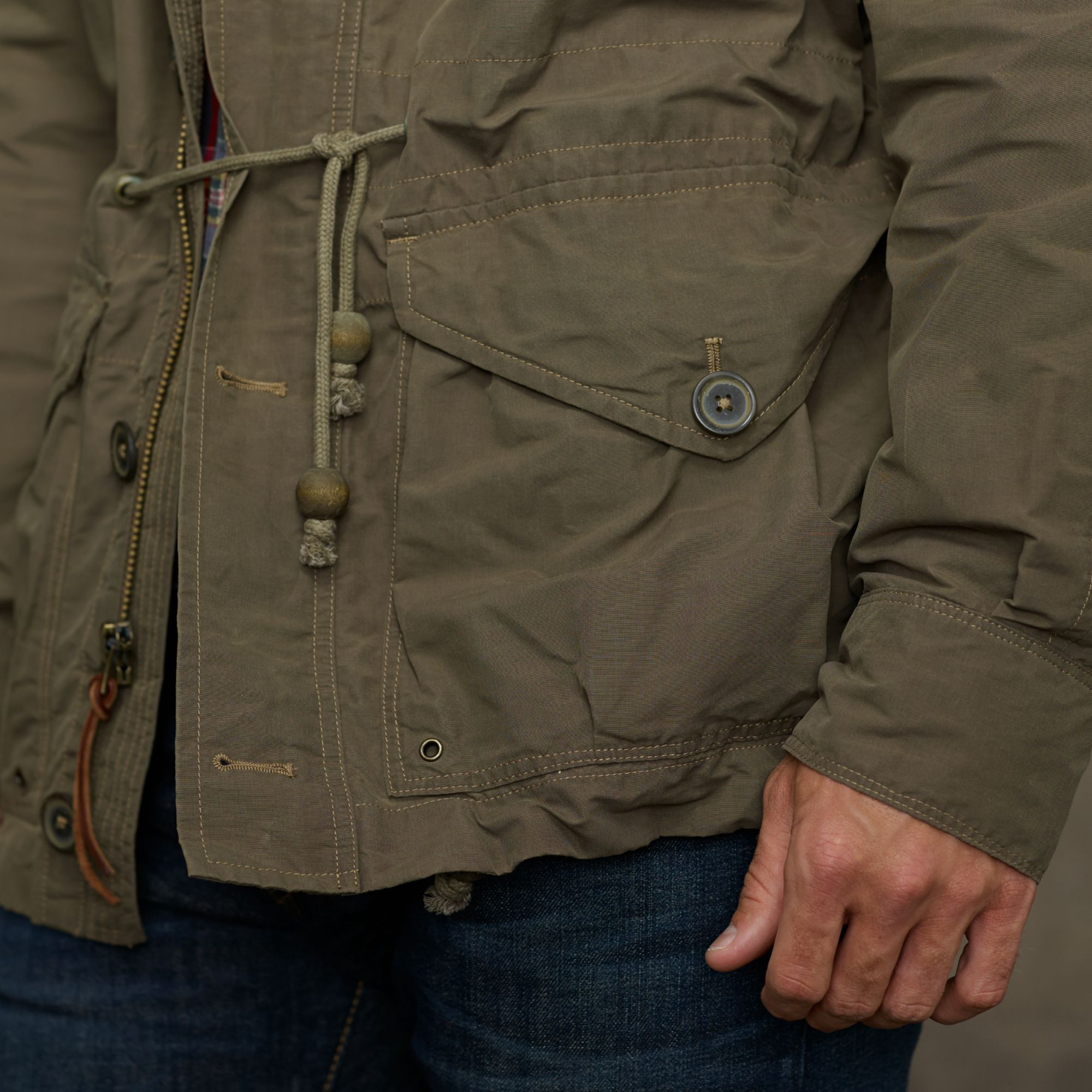 Polo ralph lauren Logan Expedition Anorak in Brown for Men (Green) | Lyst