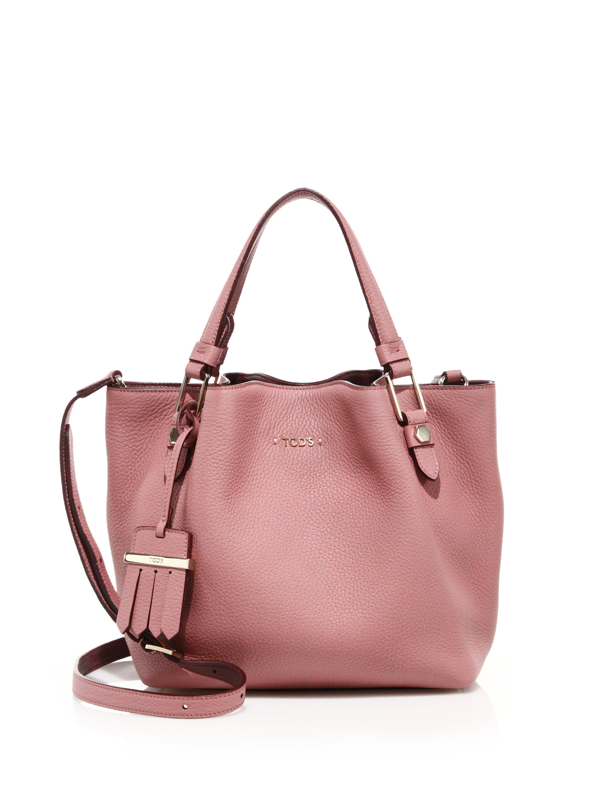 Lyst - Tod's Flower Mini Tote in Pink