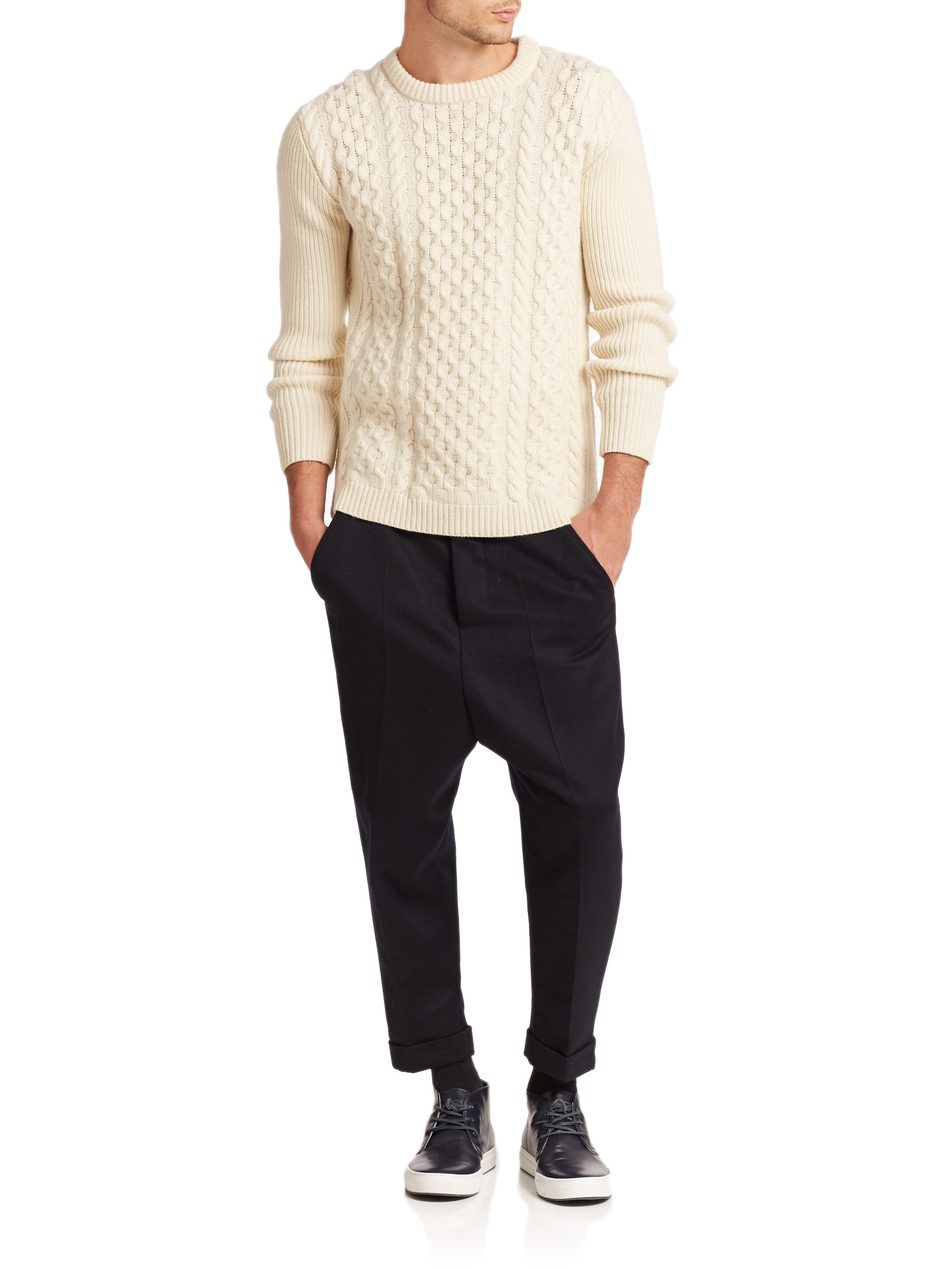 Ami Oversized Carrotfit Pants in Blue for Men Lyst