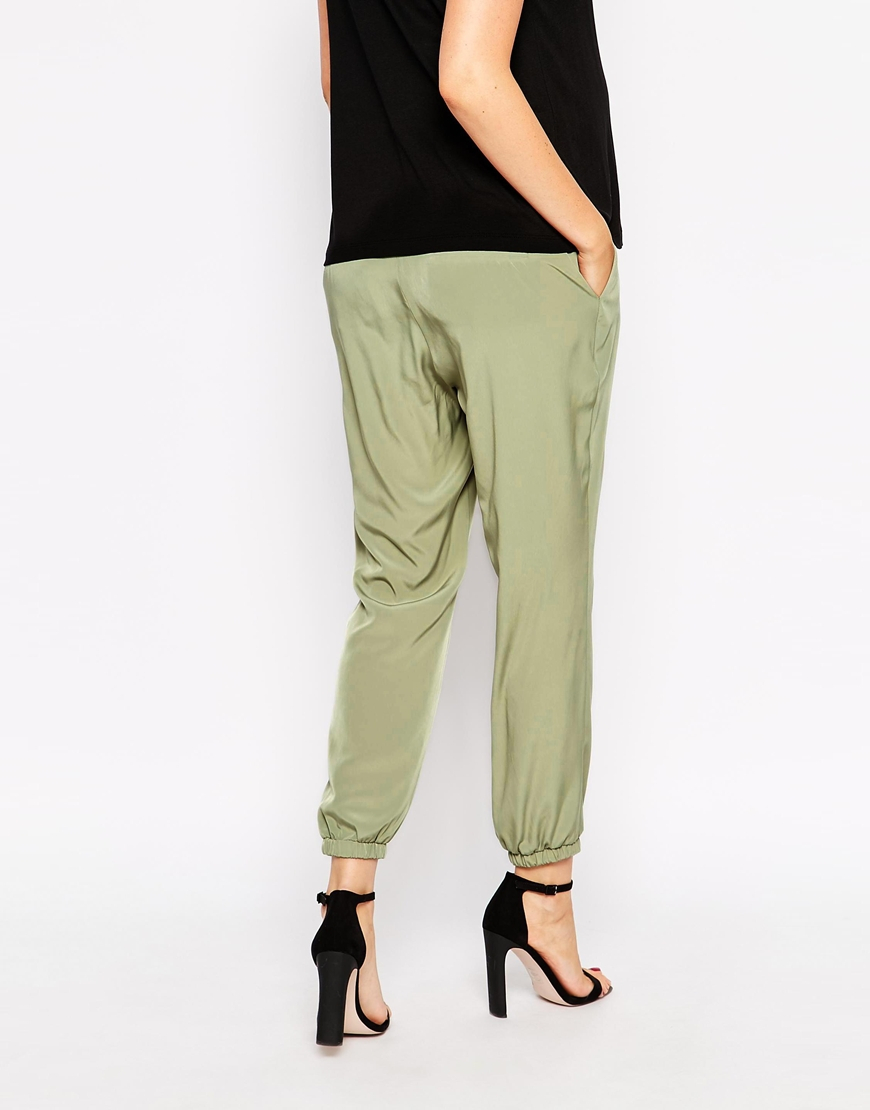 olive green trouser pants