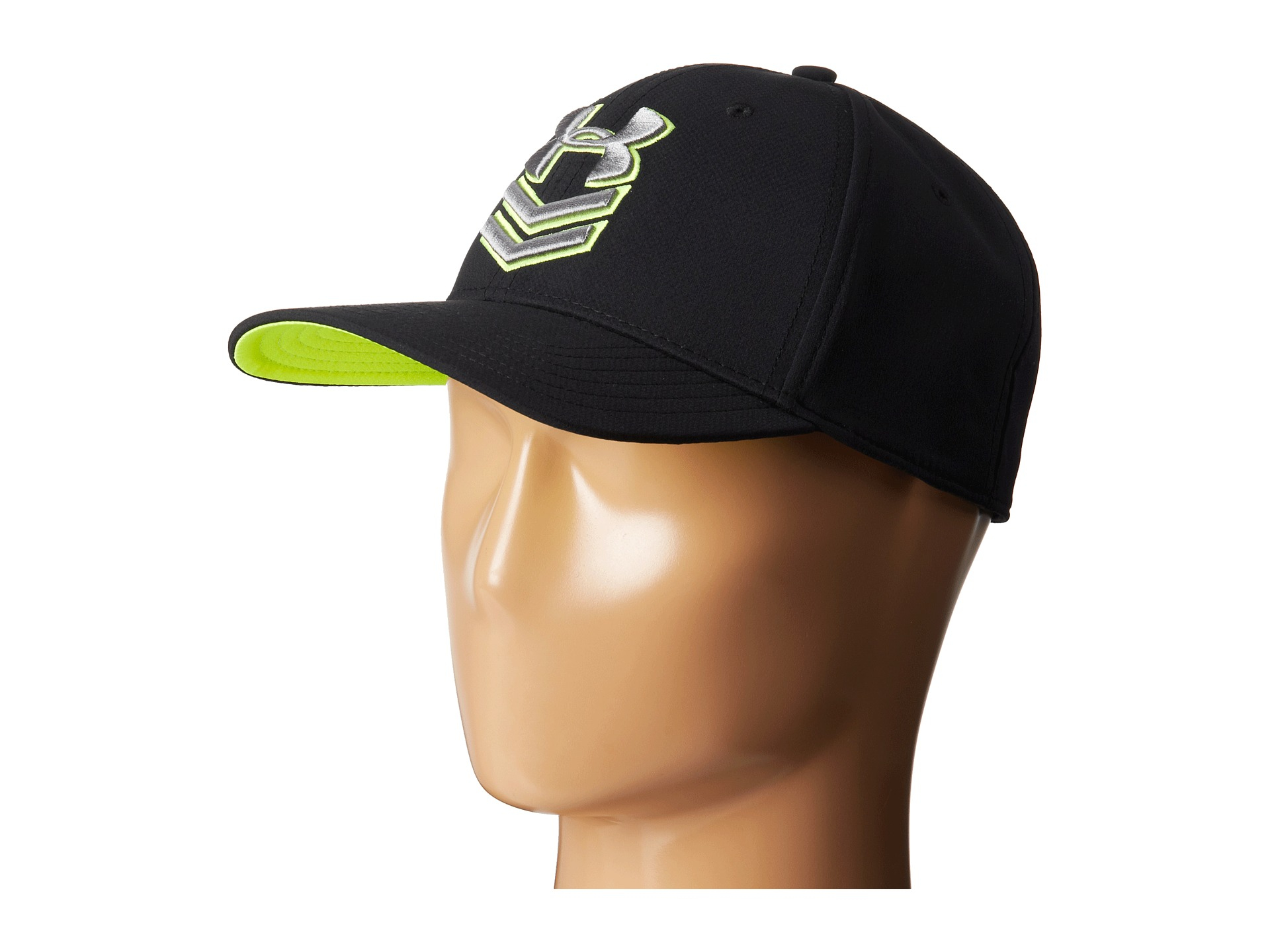 Under Armour Ua Undeniable Stretch Fit Cap in Black for Men Lyst