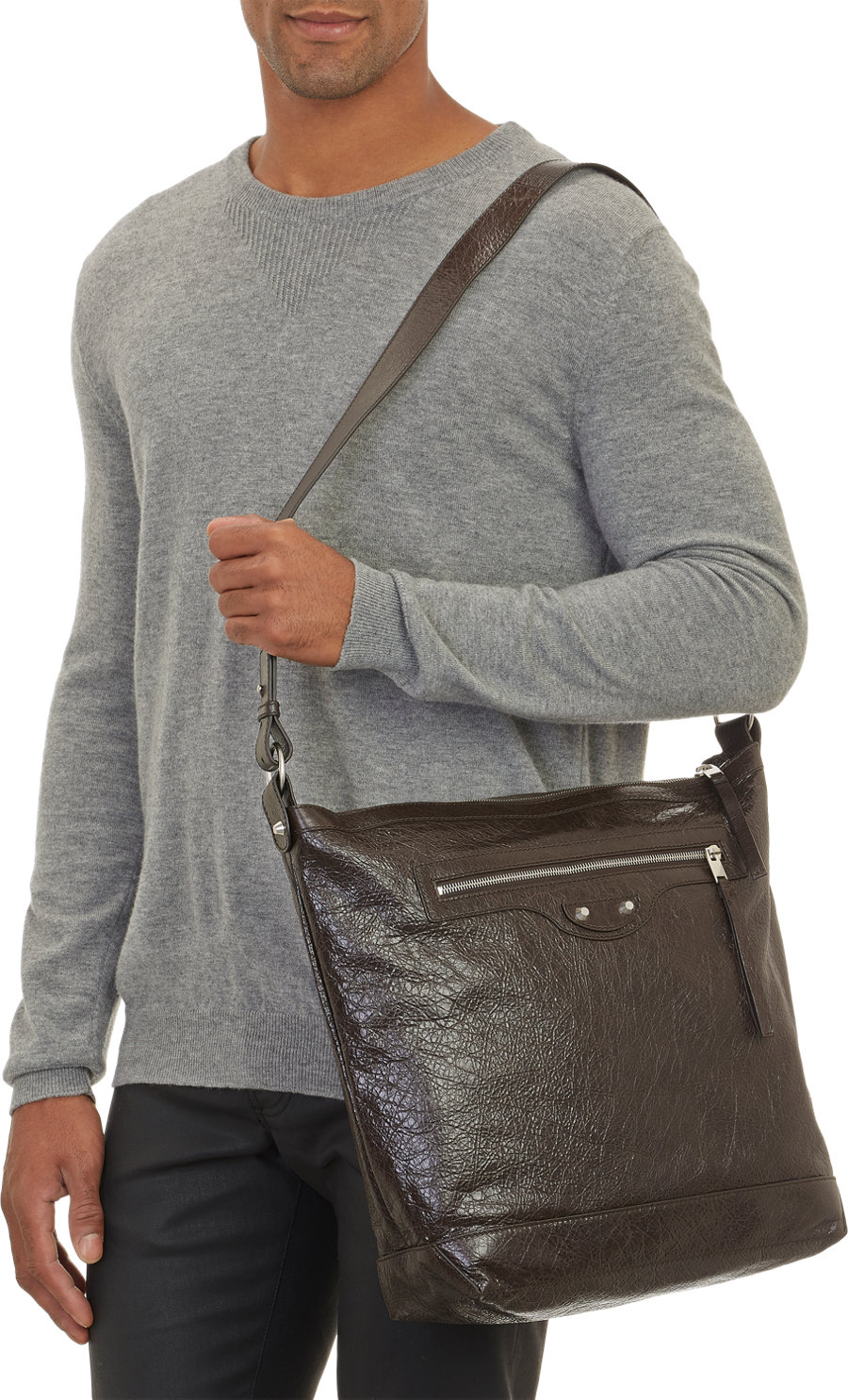 Balenciaga Arena Day Tote Bag in Brown for Men - Lyst