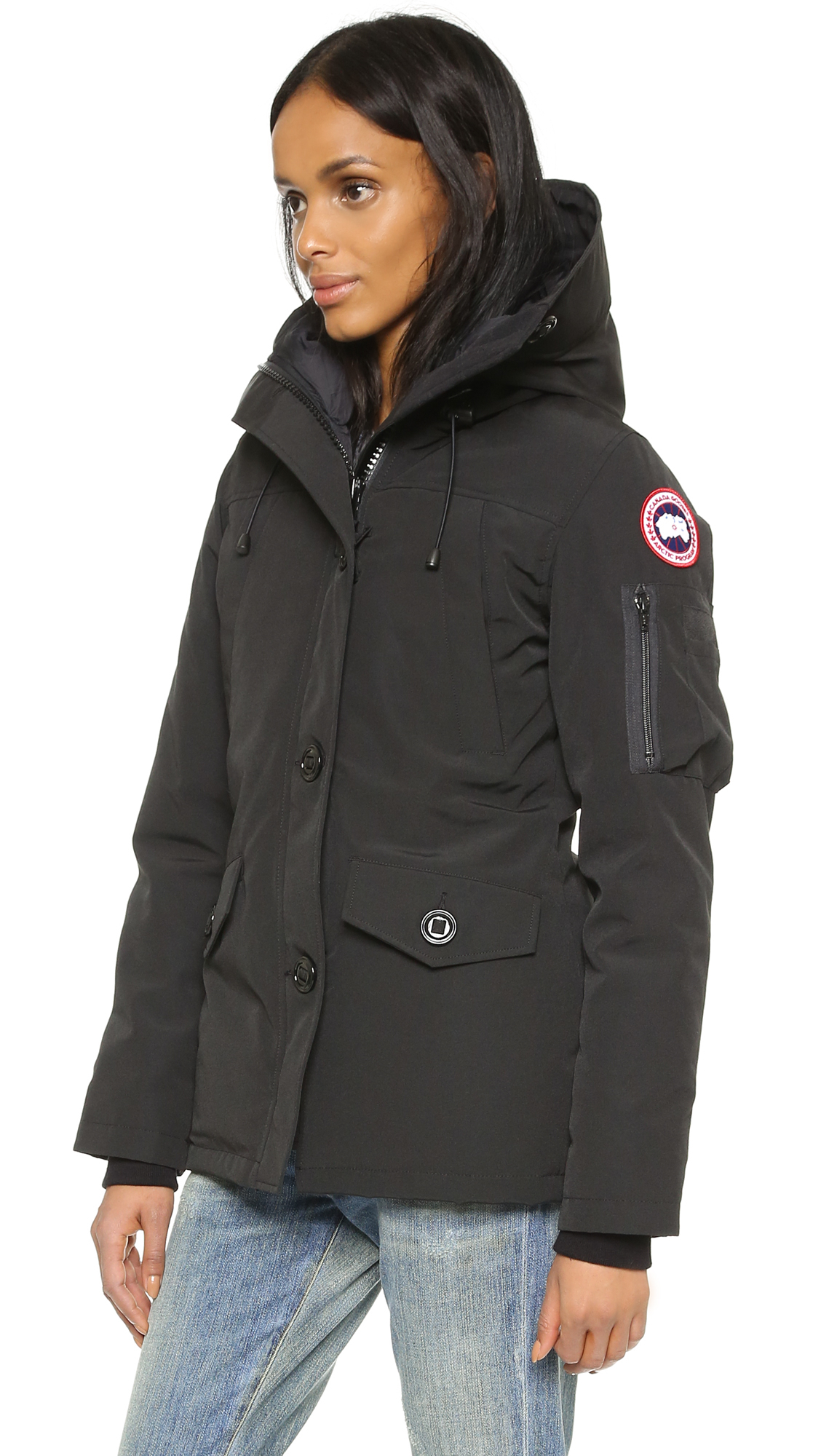 Canada Goose jackets online official - Canada goose Montebello Parka in Black | Lyst