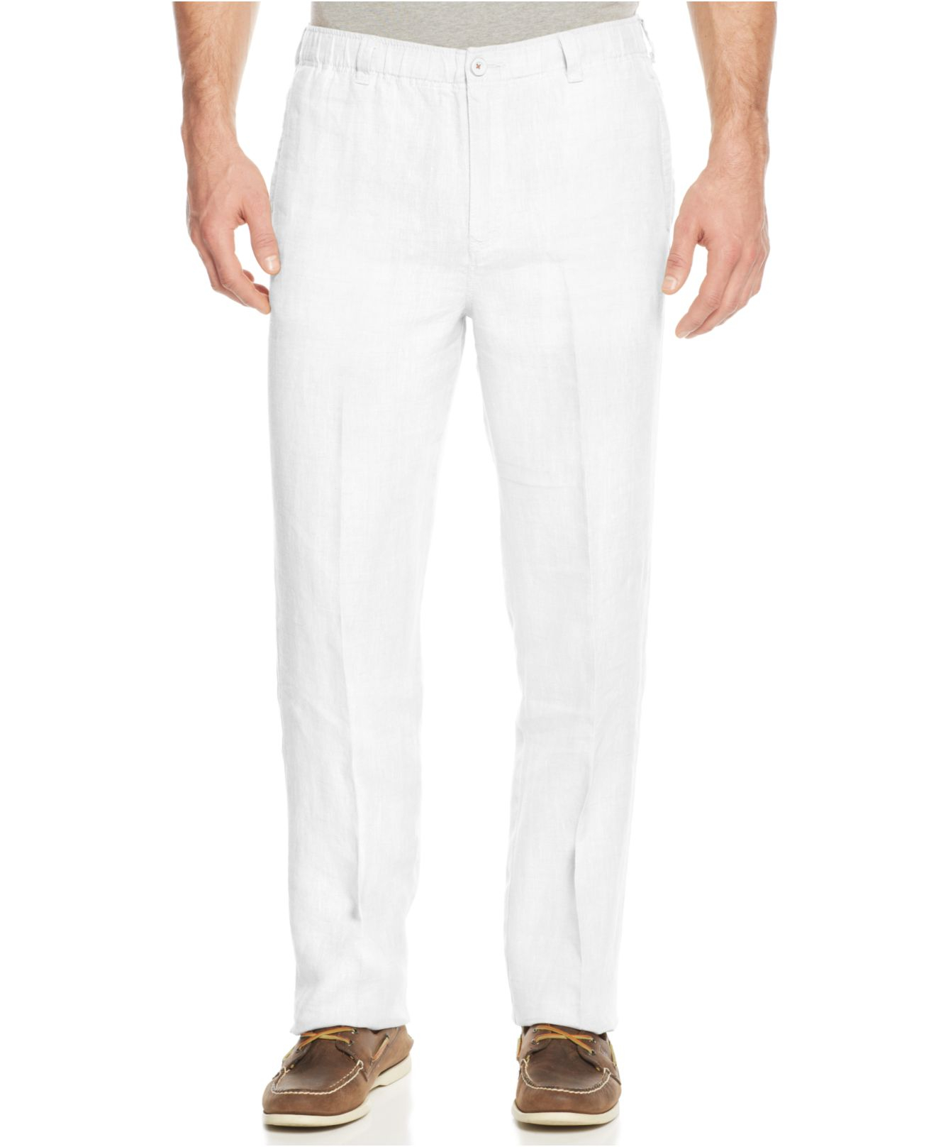 Tommy bahama Men's New Linen On The Beach Pants in White for Men - Save ...