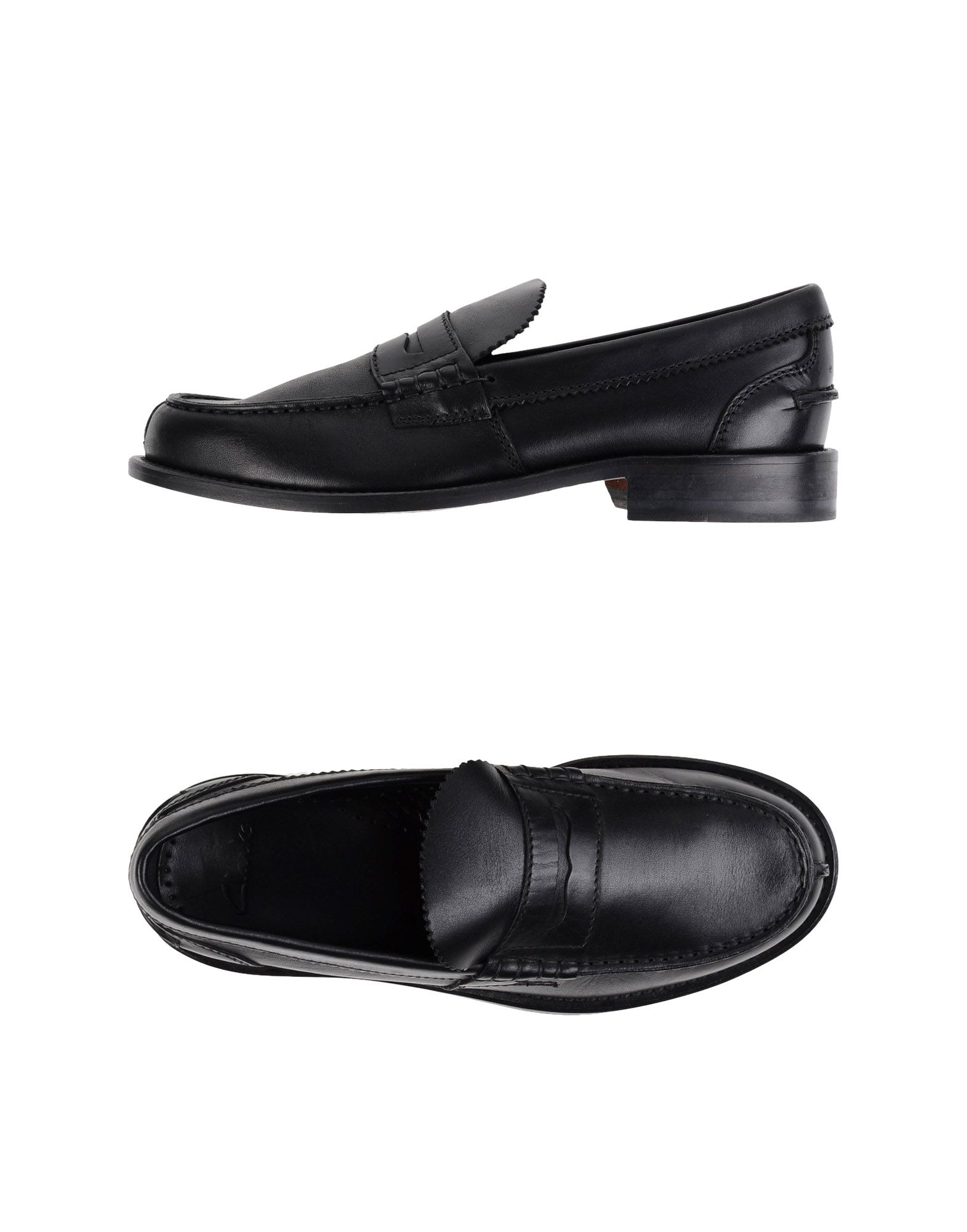 black ankle moccasins