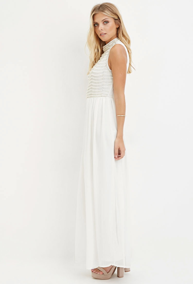 white summer dress forever 21