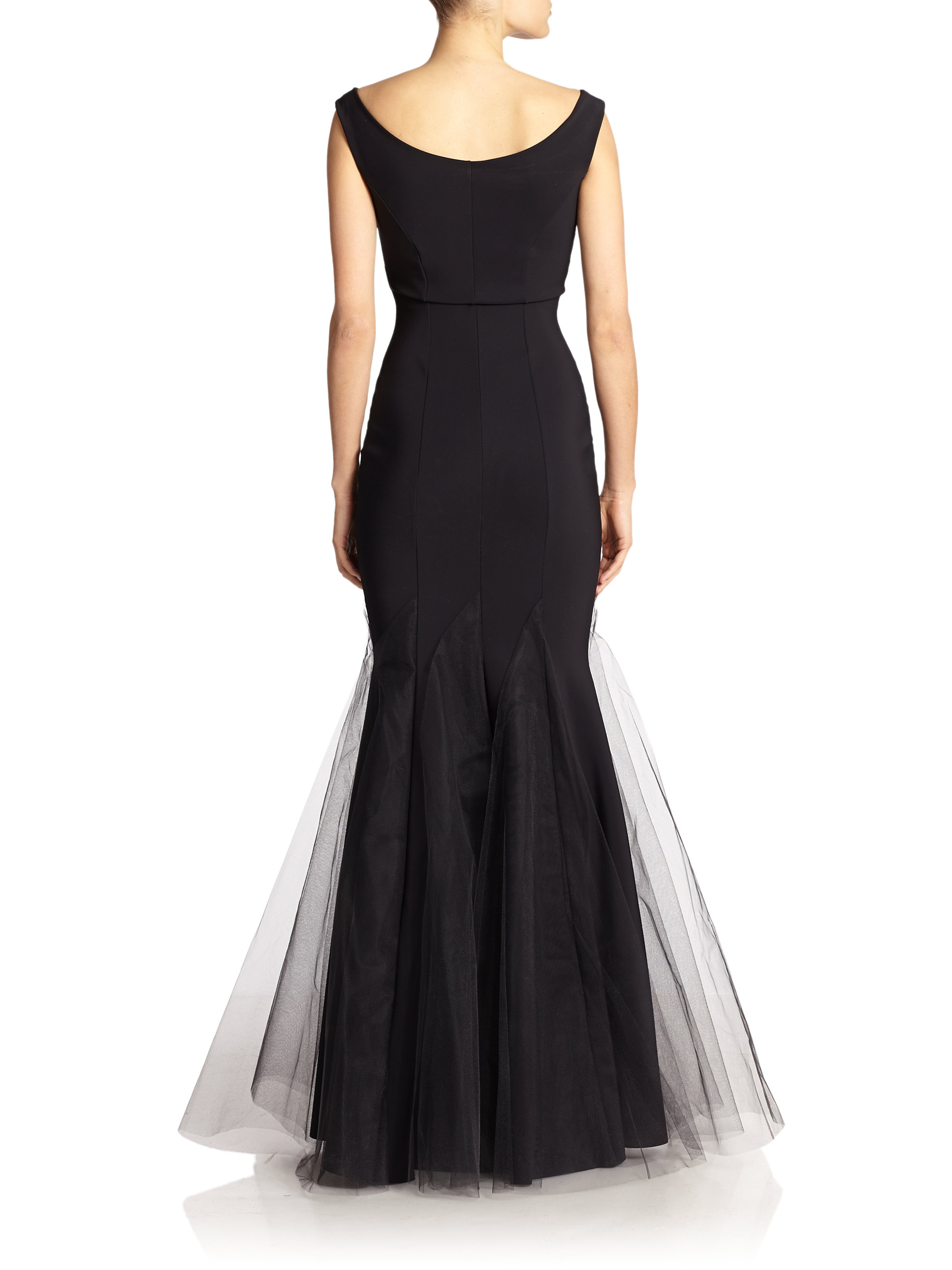 Lyst - La Petite Robe Di Chiara Boni Diva Gown in Black