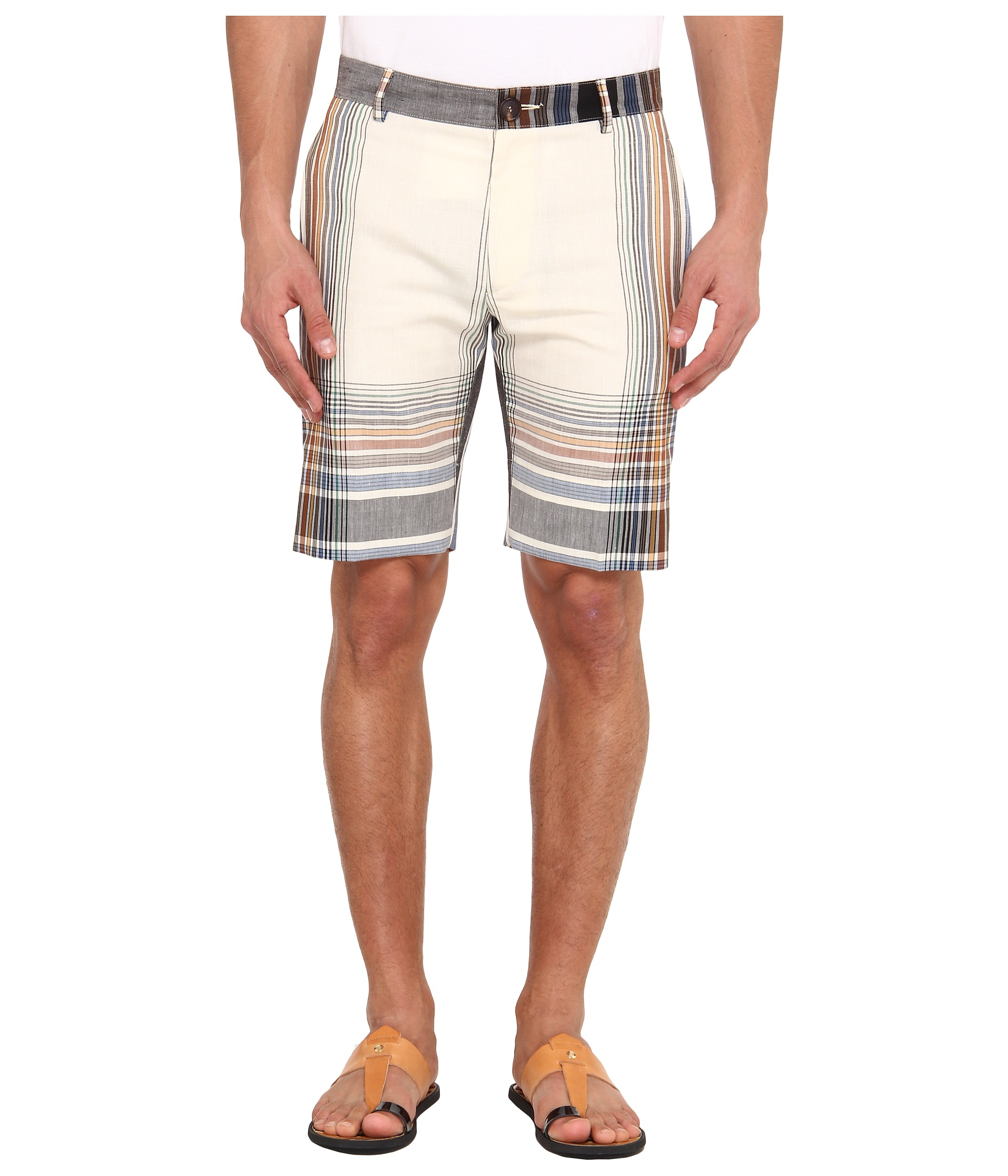 Vivienne westwood Bombay Madras Shorts in Multicolor for Men (Multi) | Lyst