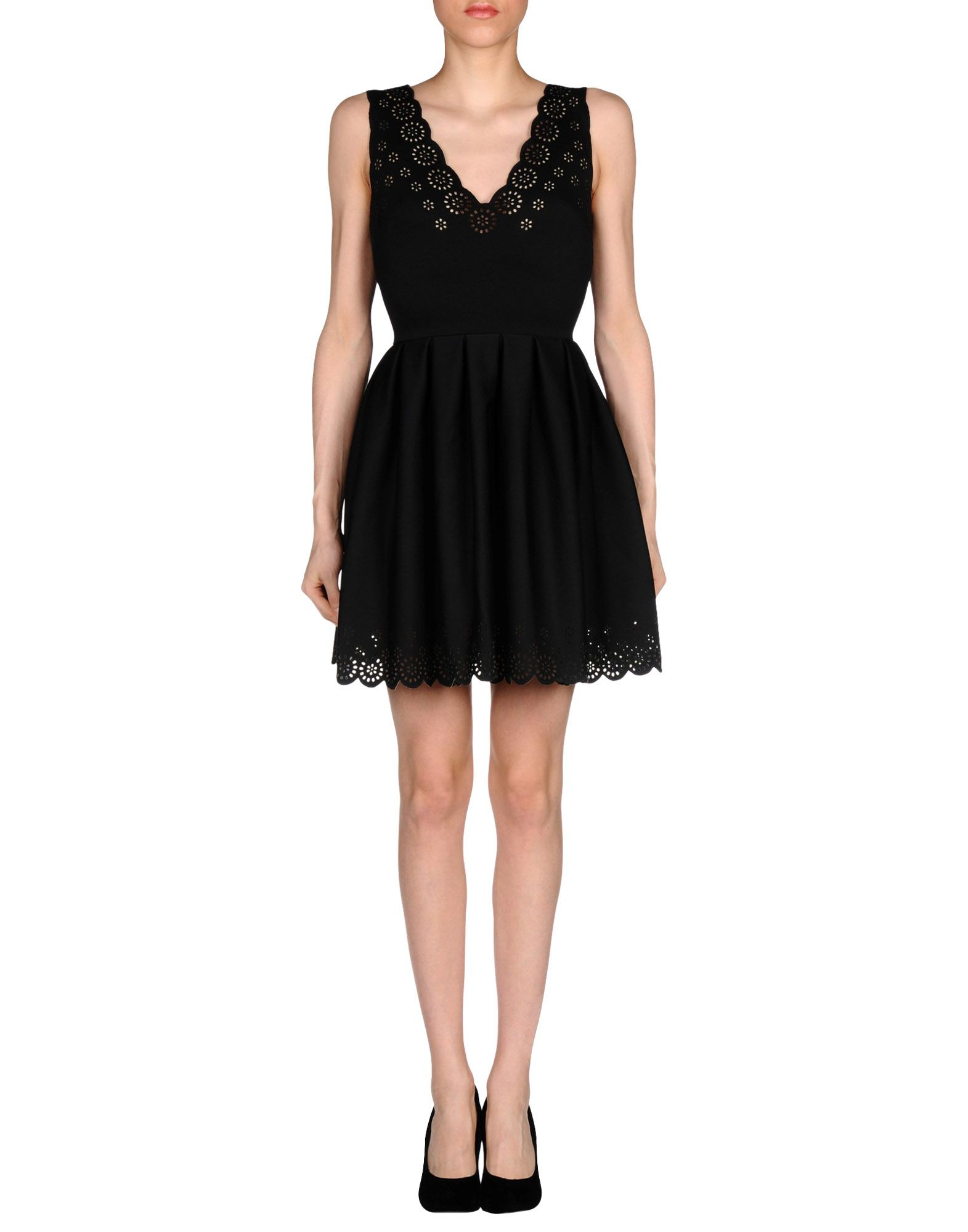 Lyst - Manoush Short Dress in Black