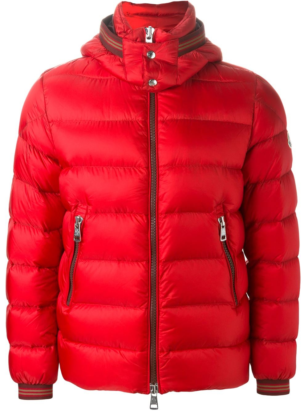 Lyst - Moncler 'thoule' Padded Jacket in Red for Men
