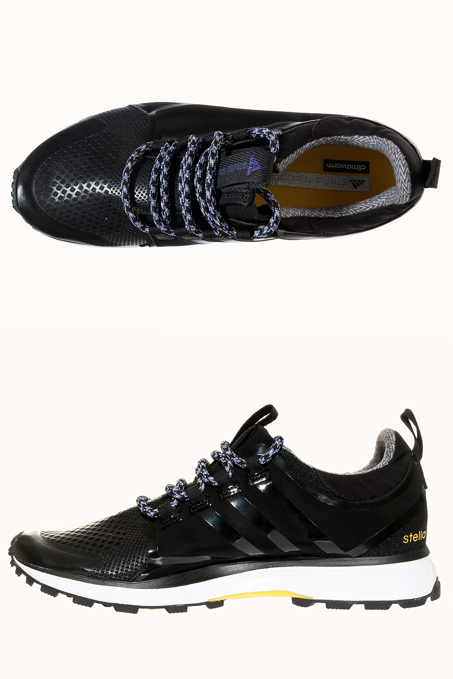 stella mccartney adidas black trainers