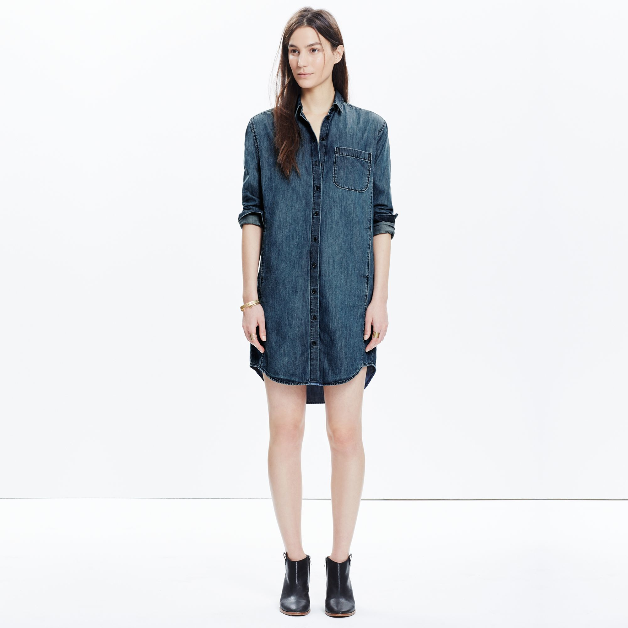 madewell tee shirt dress